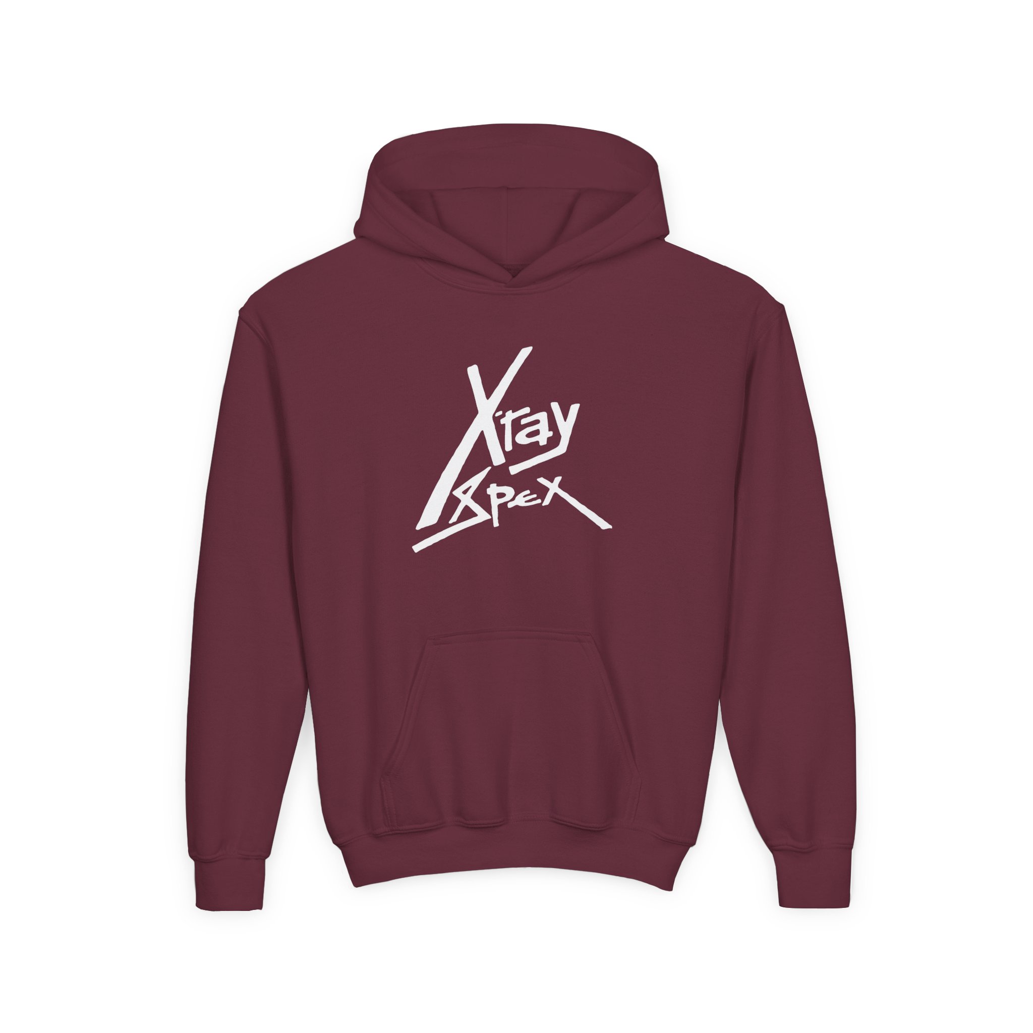 X-ray Spex Logo Youth Heavy Blend Hooded Sweatshirt - Image 5