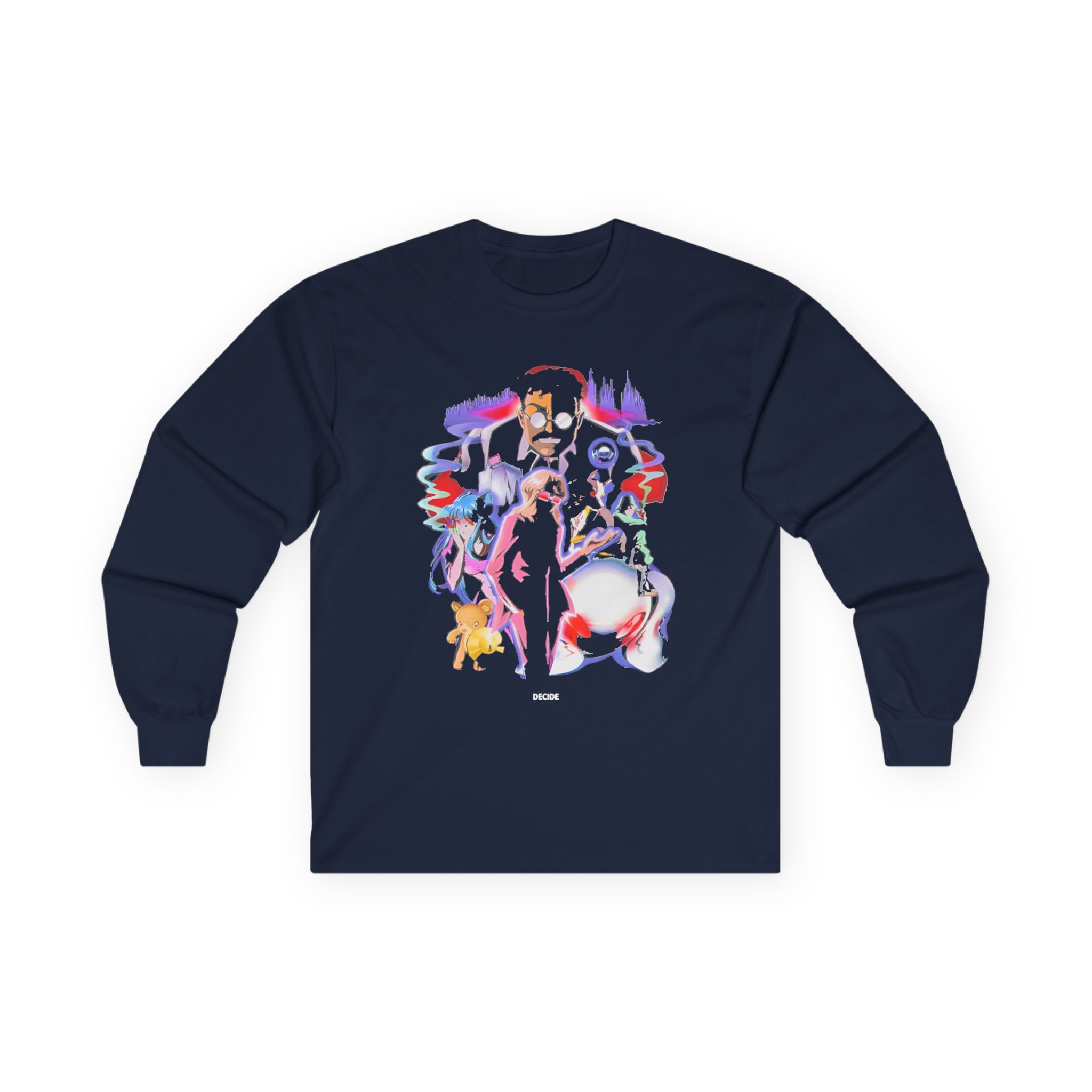 Djo Decide Deluxe Unisex Ultra Cotton Long Sleeve Tee - Image 7