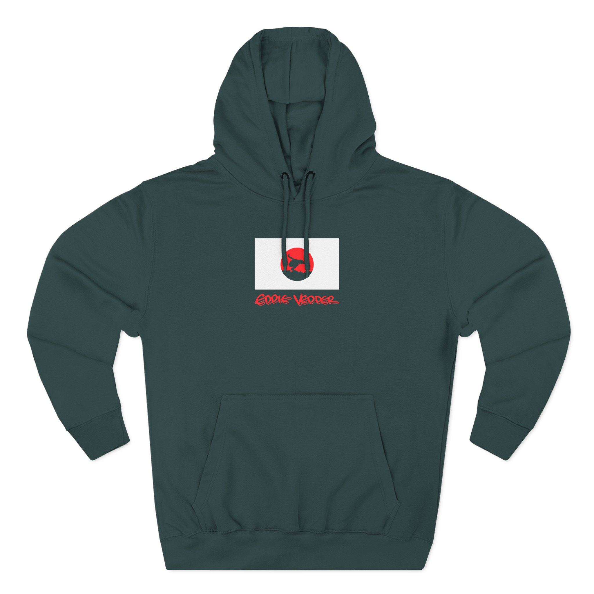 Eddie Vedder Flag Three-Panel Fleece Hoodie - Image 5