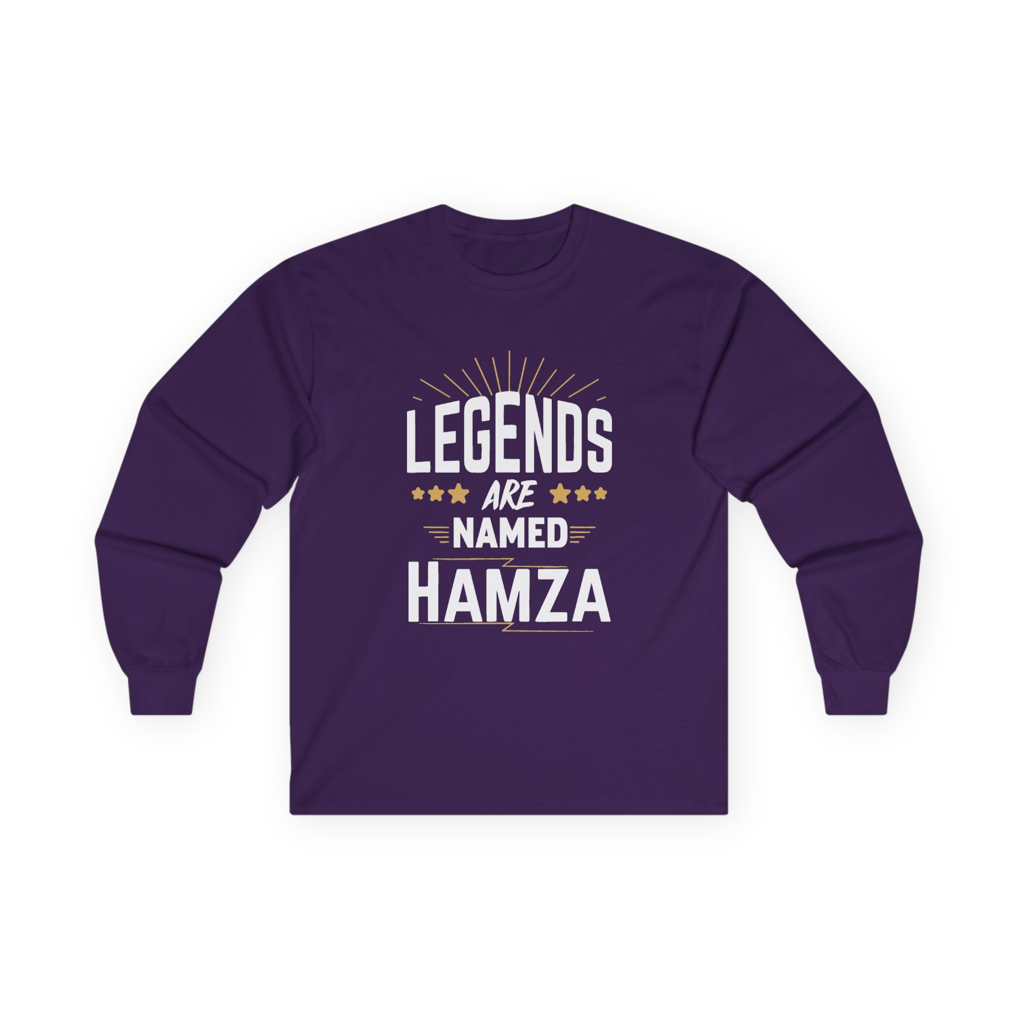 Hamza Legends Are Named Unisex Ultra Cotton Long Sleeve Tee - Image 15