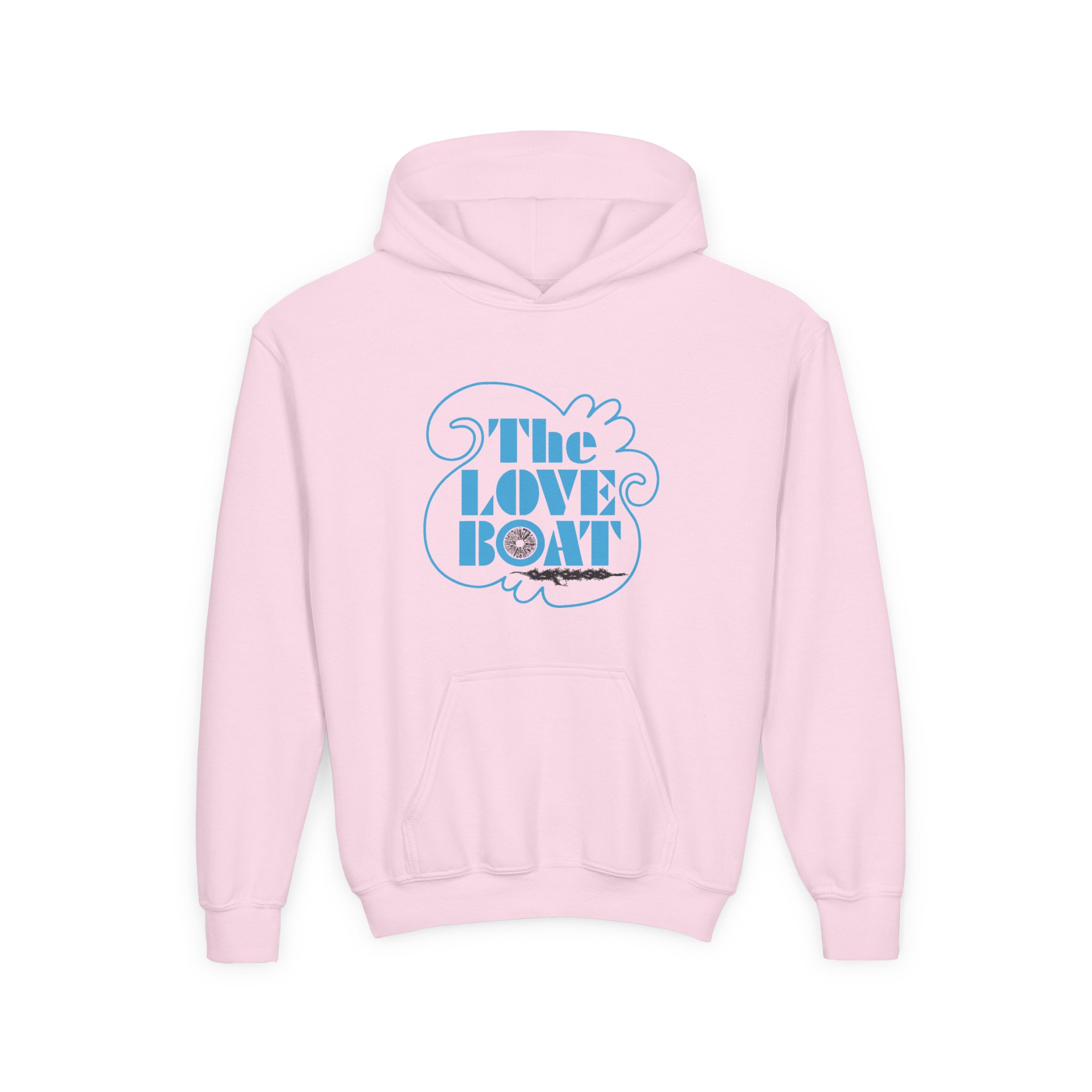 Youth Carcass Love Boat Heavy Blend Hooded Sweatshirt - Image 9