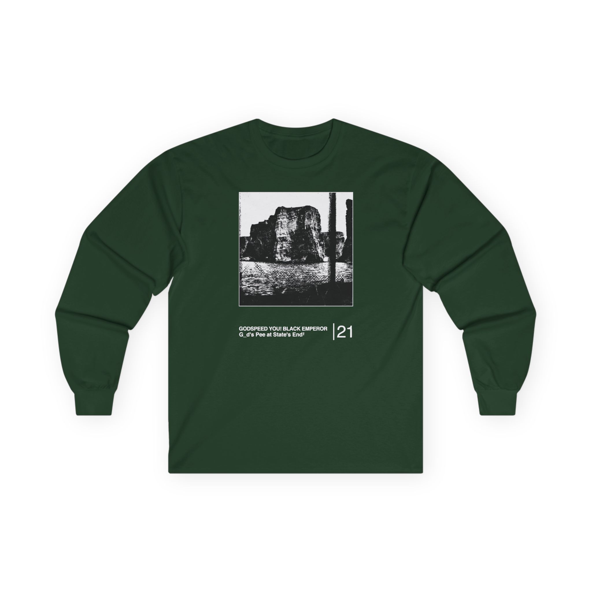 Godspeed You! Black Emperor God's Pee at State's End! Unisex Ultra Cotton Long Sleeve Tee - Image 7
