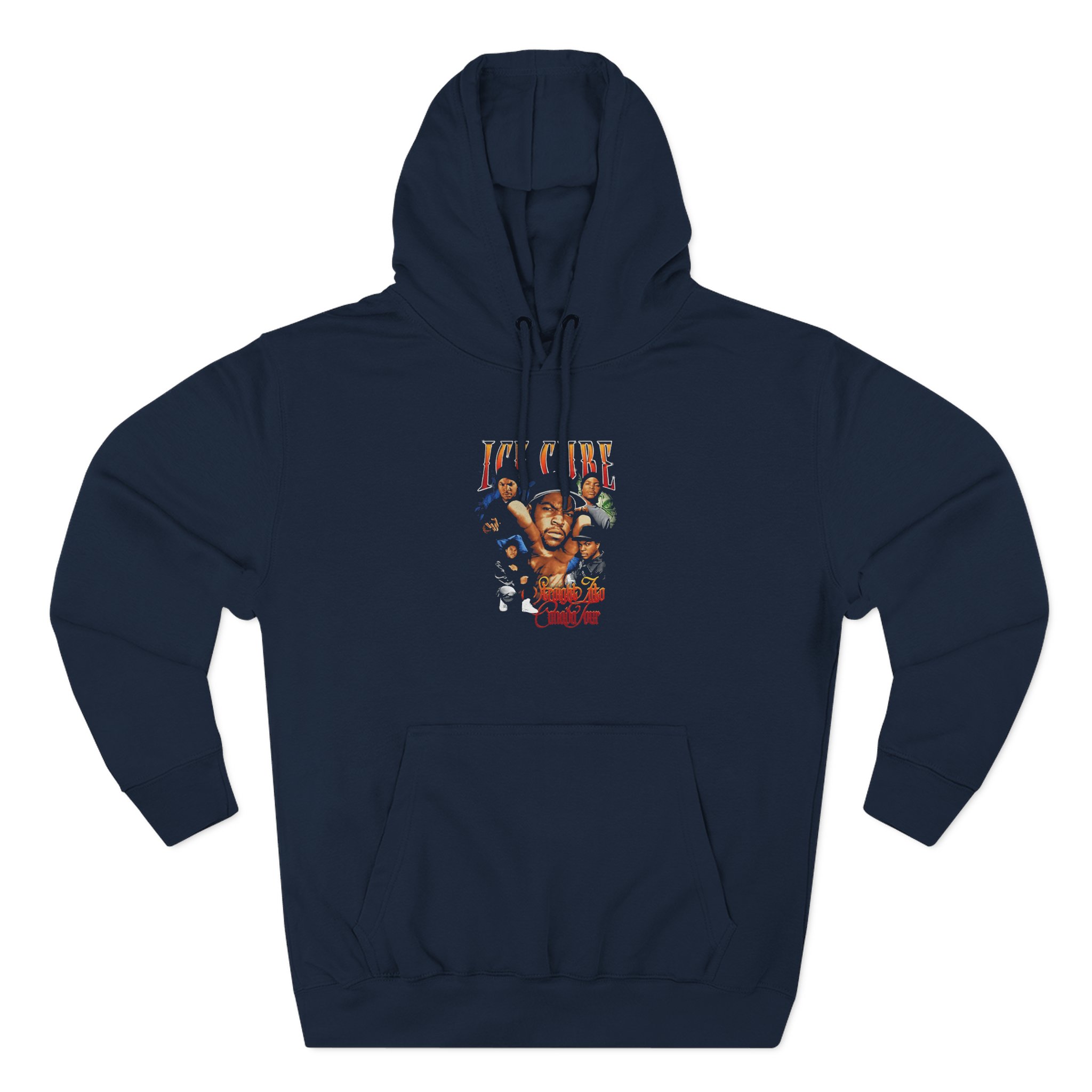 Ice Cube Straight Into Canada Three-Panel Fleece Hoodie - Image 5