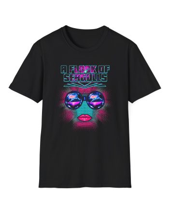 A Flock of Seagulls Galaxy Unisex Softstyle T-Shirt