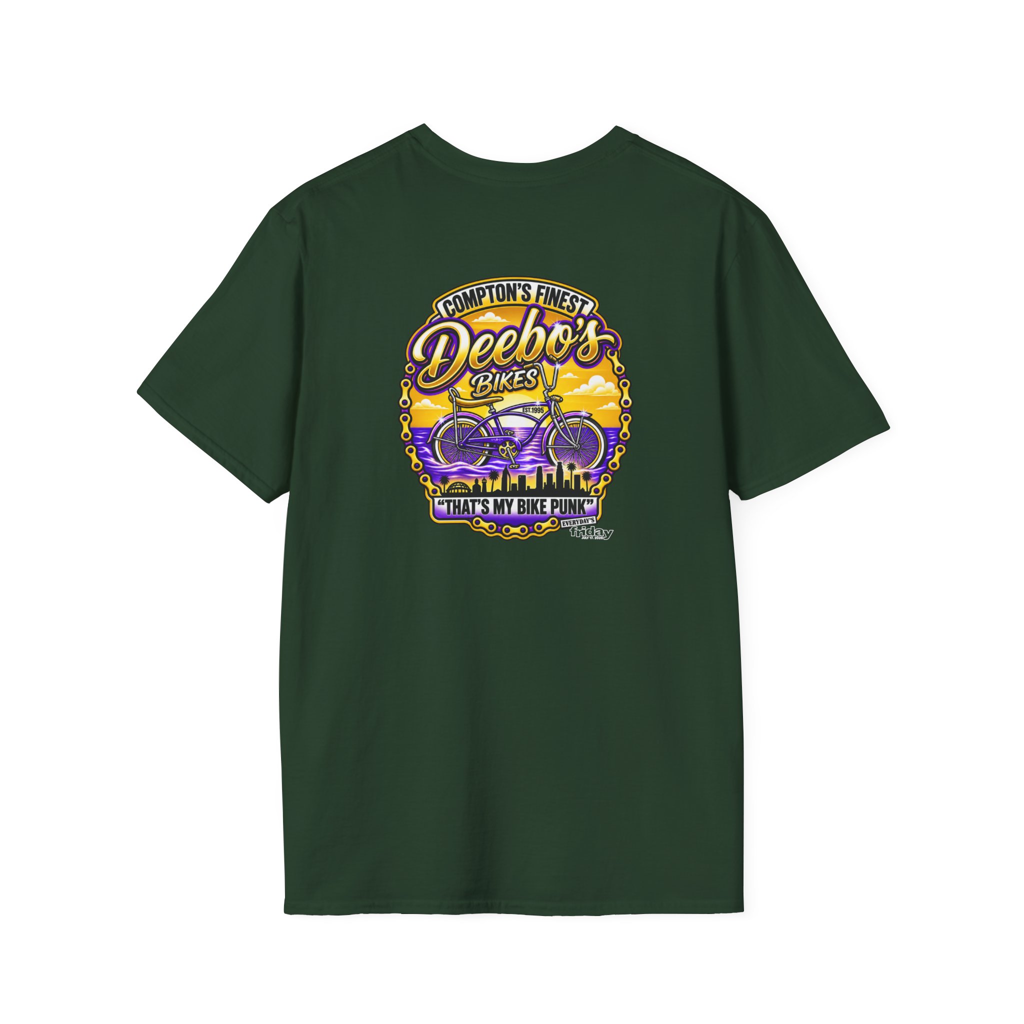Ice Cube Deebo's Bikes Unisex Softstyle T-Shirt - Image 8