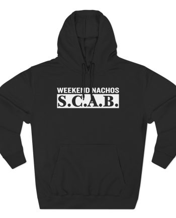 Weekend Nachos Three-Panel Fleece Hoodie