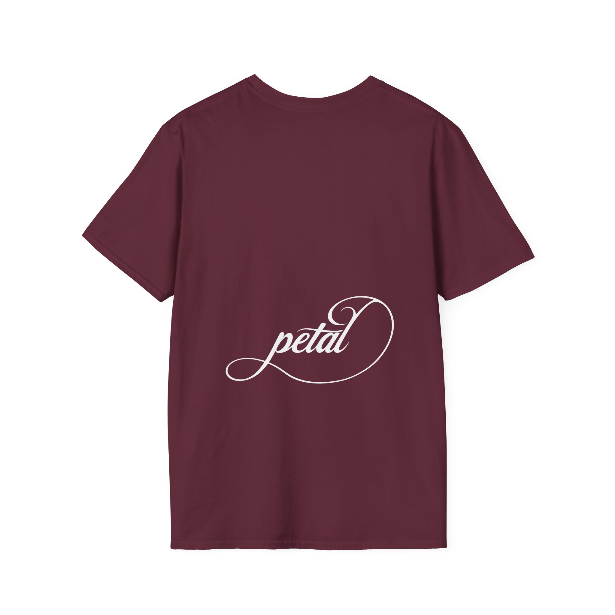 AG petal blurred flowers Unisex Softstyle T-Shirt - Image 4