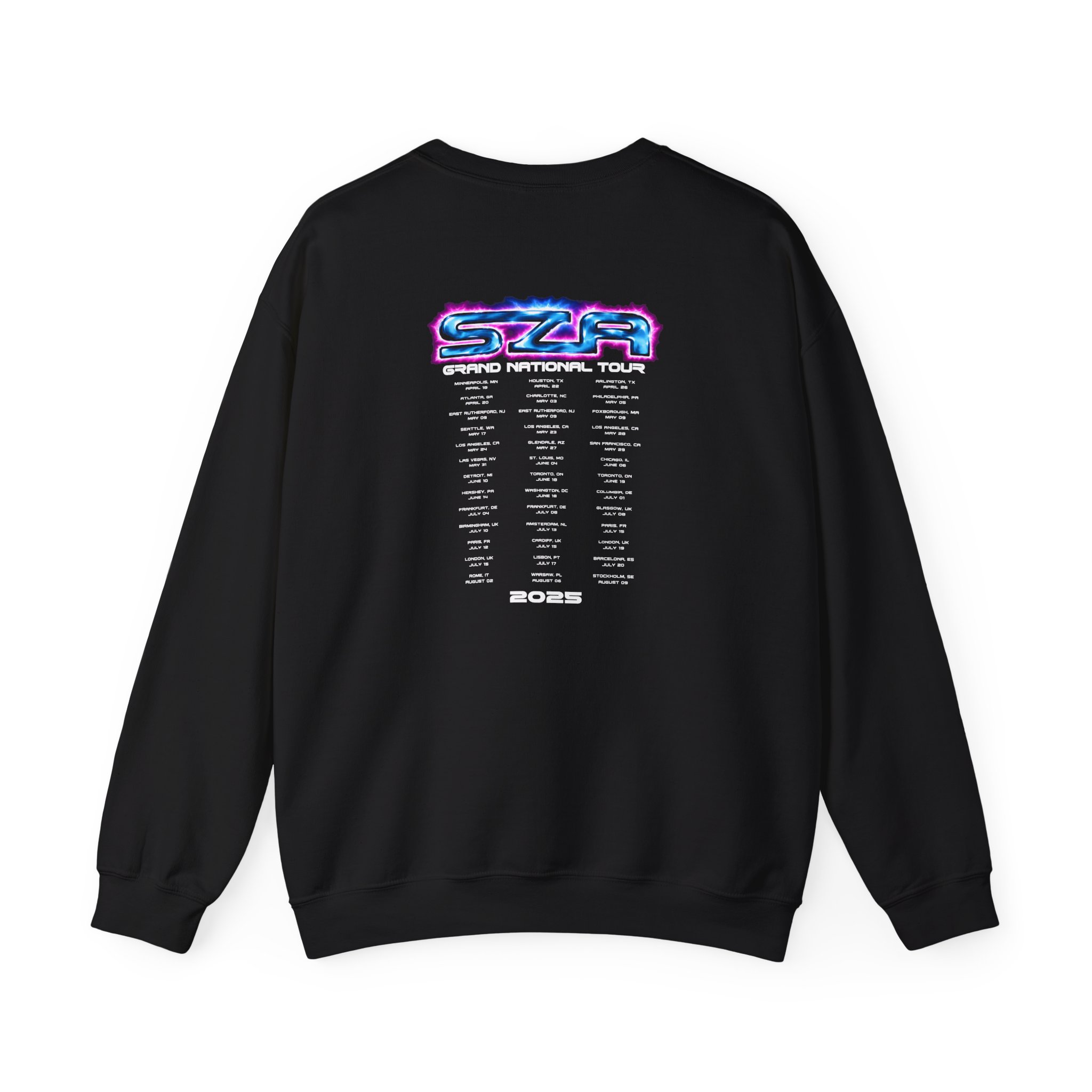 Sza Sos Butterfly Grand National Tour Unisex Heavy Blend™ Crewneck Sweatshirt - Image 2