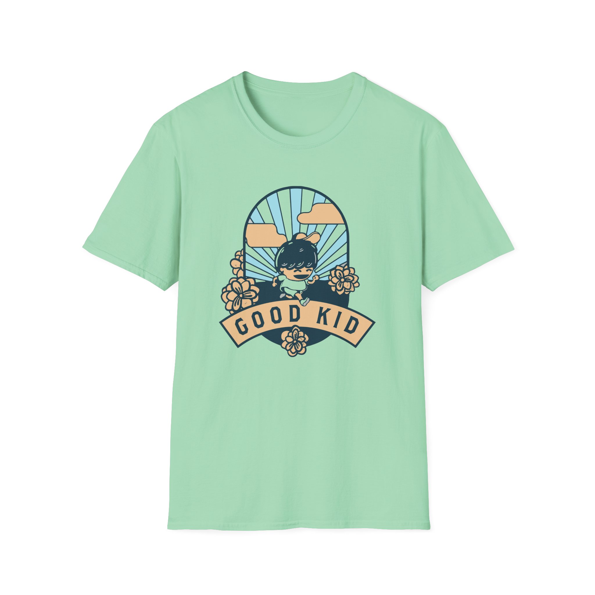 Good Kid Sunshine Unisex Softstyle T-Shirt - Image 19