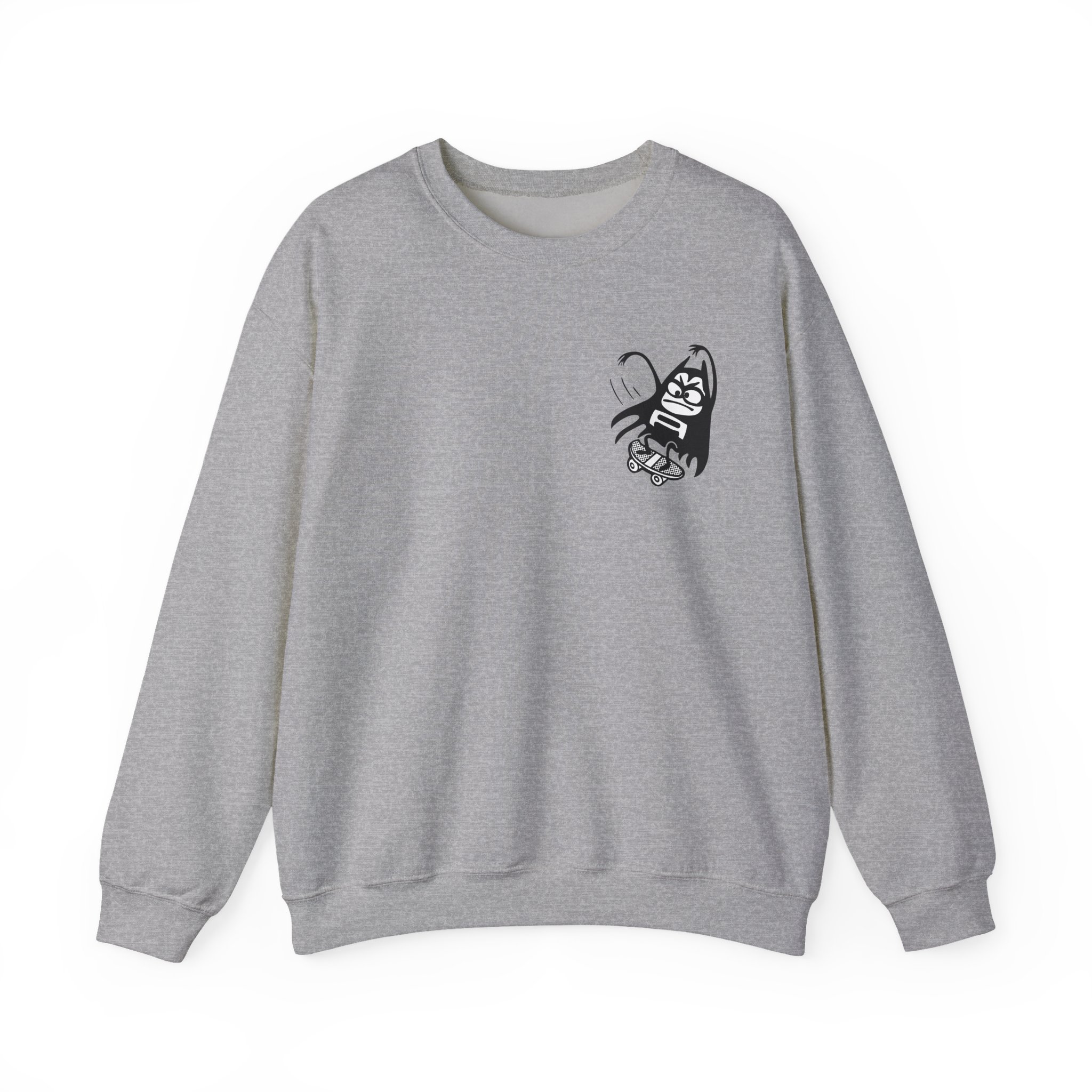 The Aquabats Lil Bat Skateboard Unisex Heavy Blend™ Crewneck Sweatshirt - Image 5
