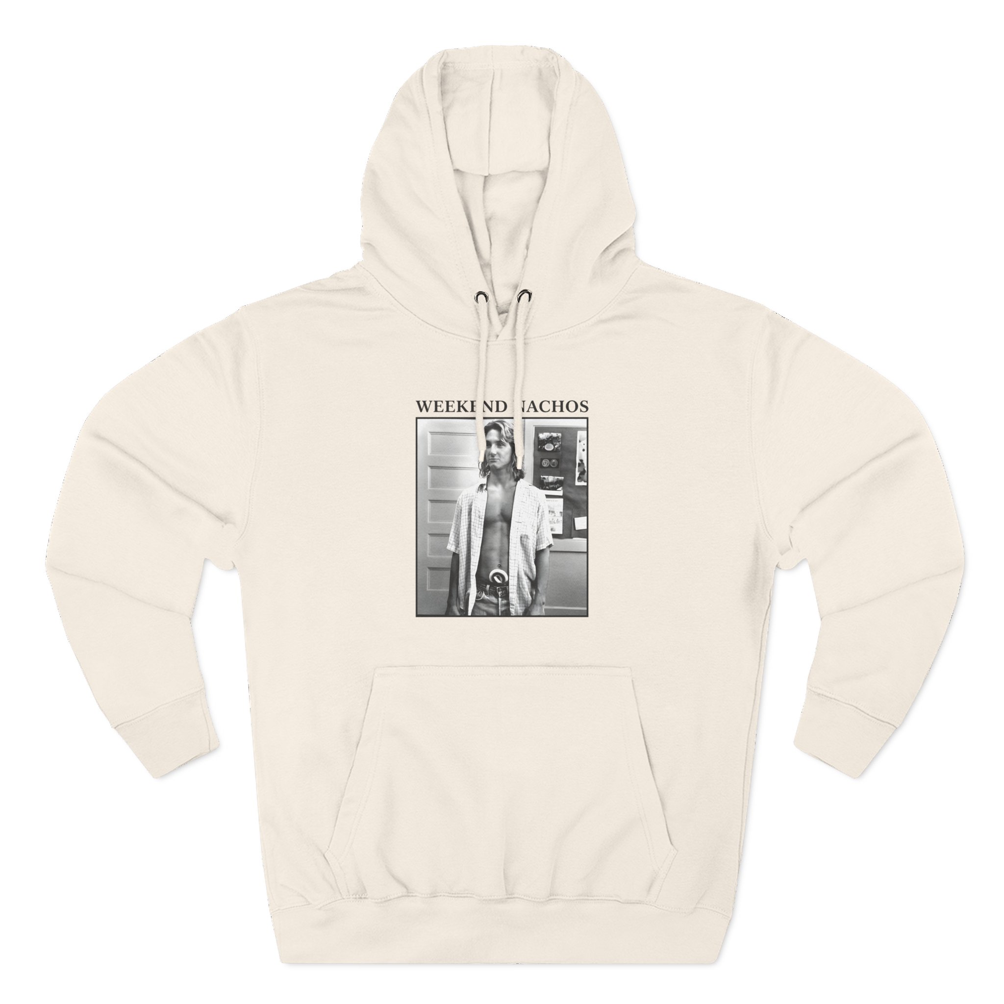 Weekend Nachos Three-Panel Fleece Hoodie - Image 5