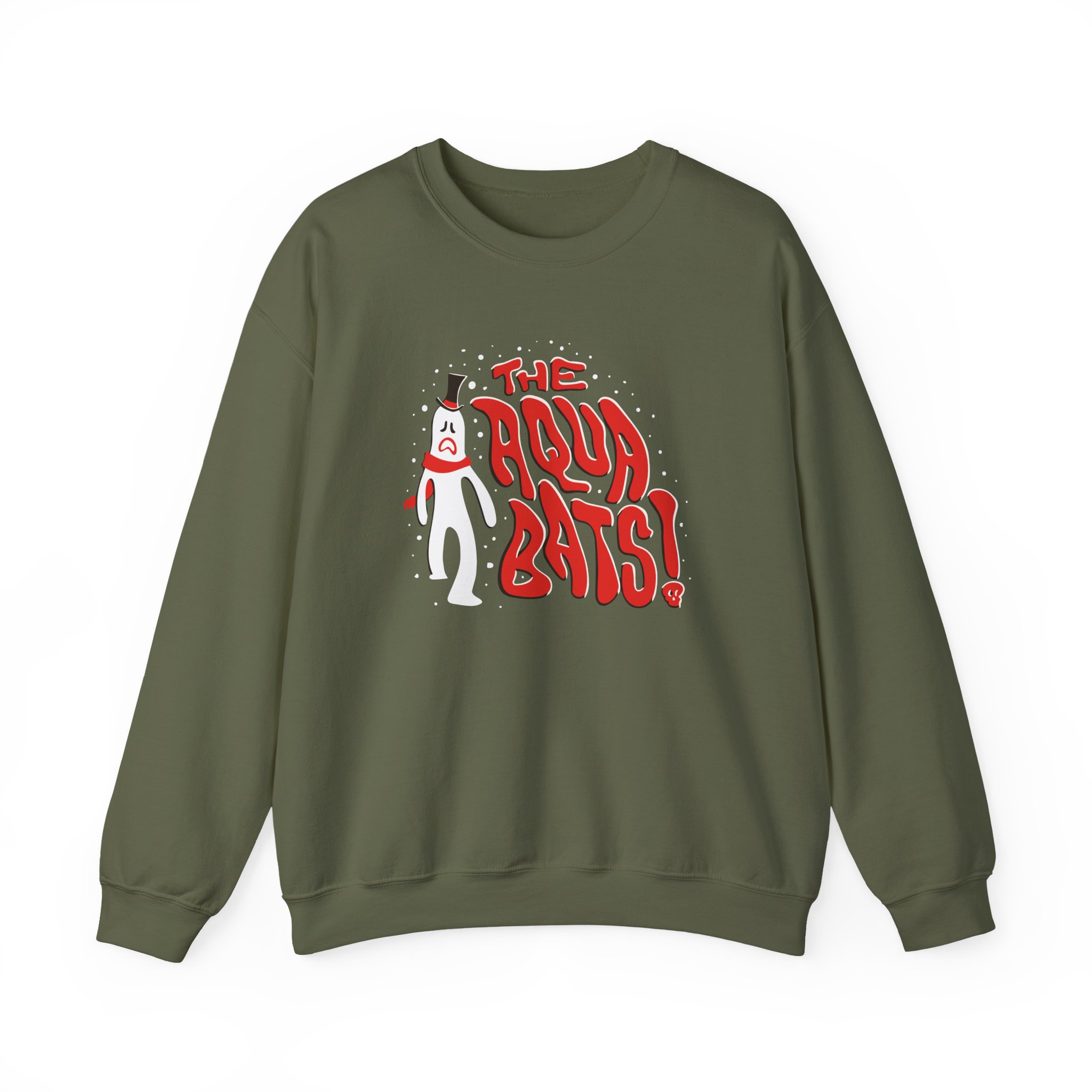 The Aquabats Raglan Obakemon Unisex Heavy Blend™ Crewneck Sweatshirt - Image 5