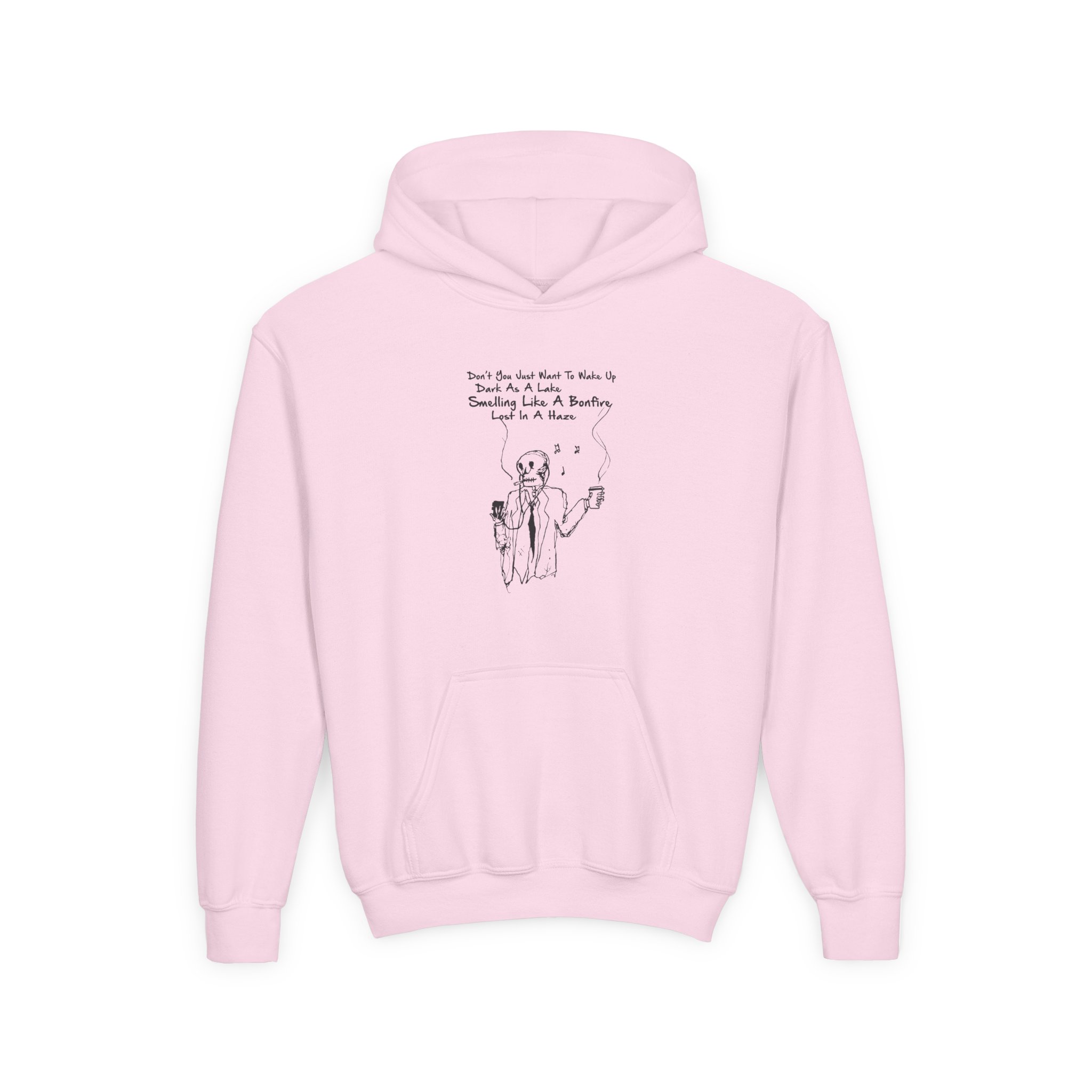 Hozier Lost in a Haze Youth Heavy Blend Hooded Sweatshirt - Image 5