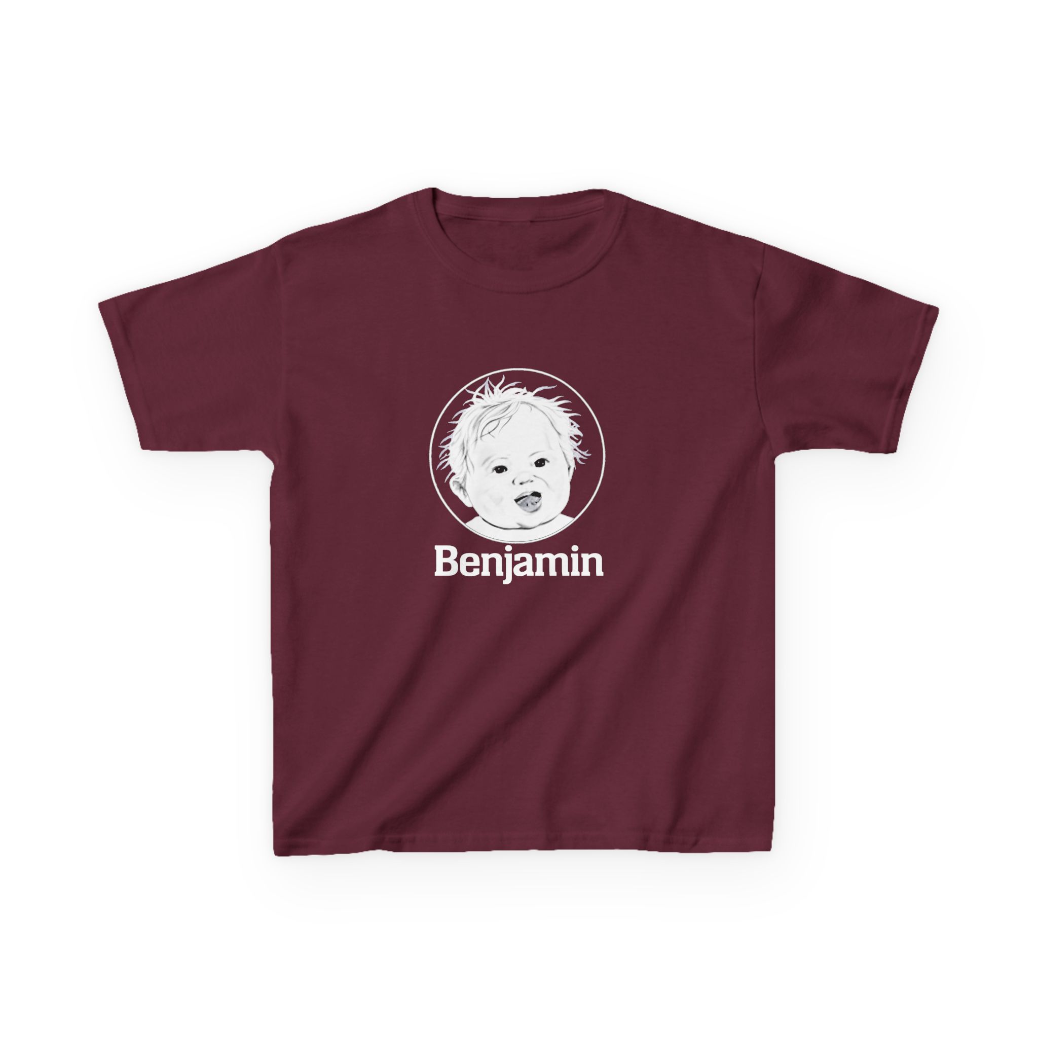Garrett Watts Baby Benjamin Kids Heavy Cotton™ Tee - Image 3