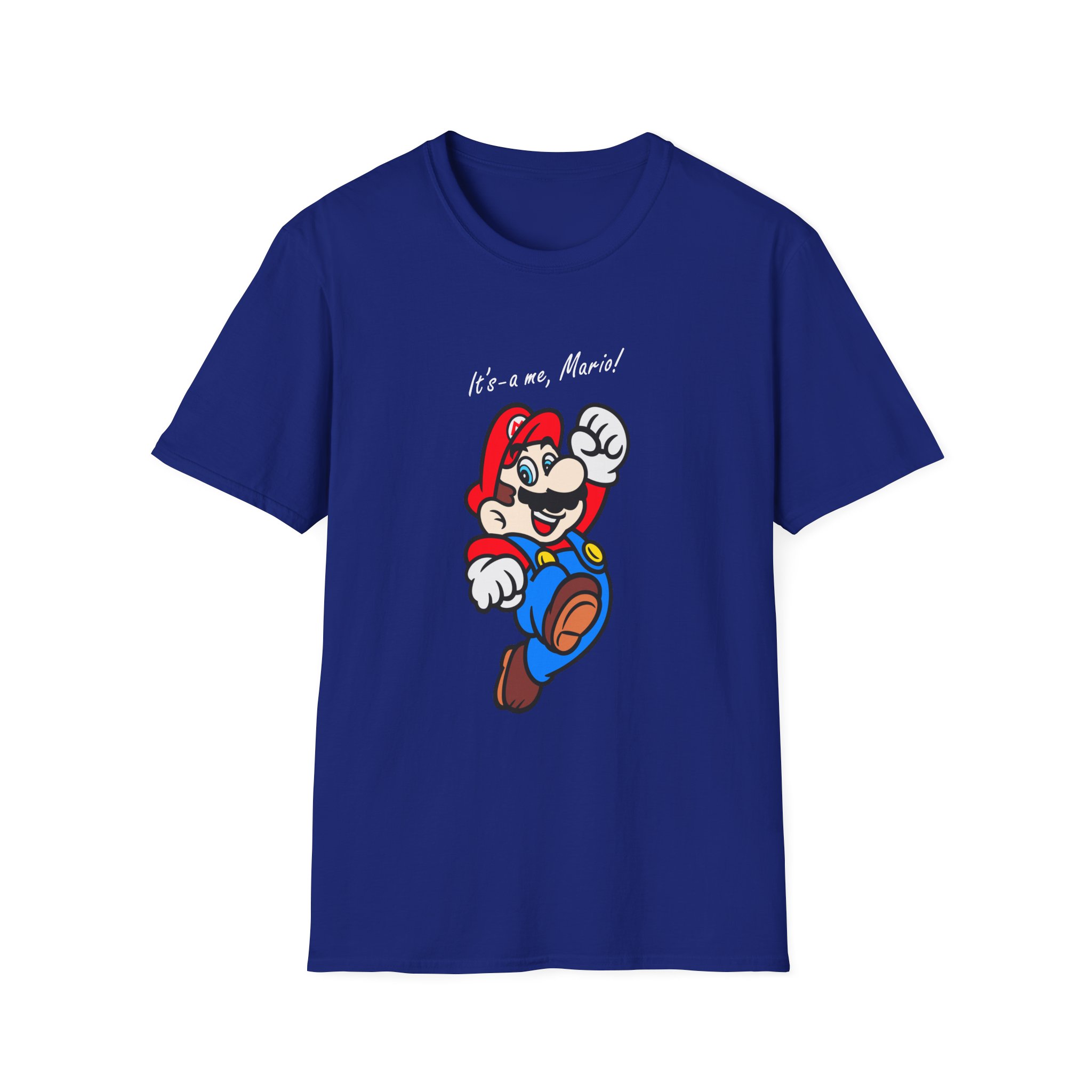 NTD It's-a Me, Mario Unisex Softstyle T-Shirt - Image 13