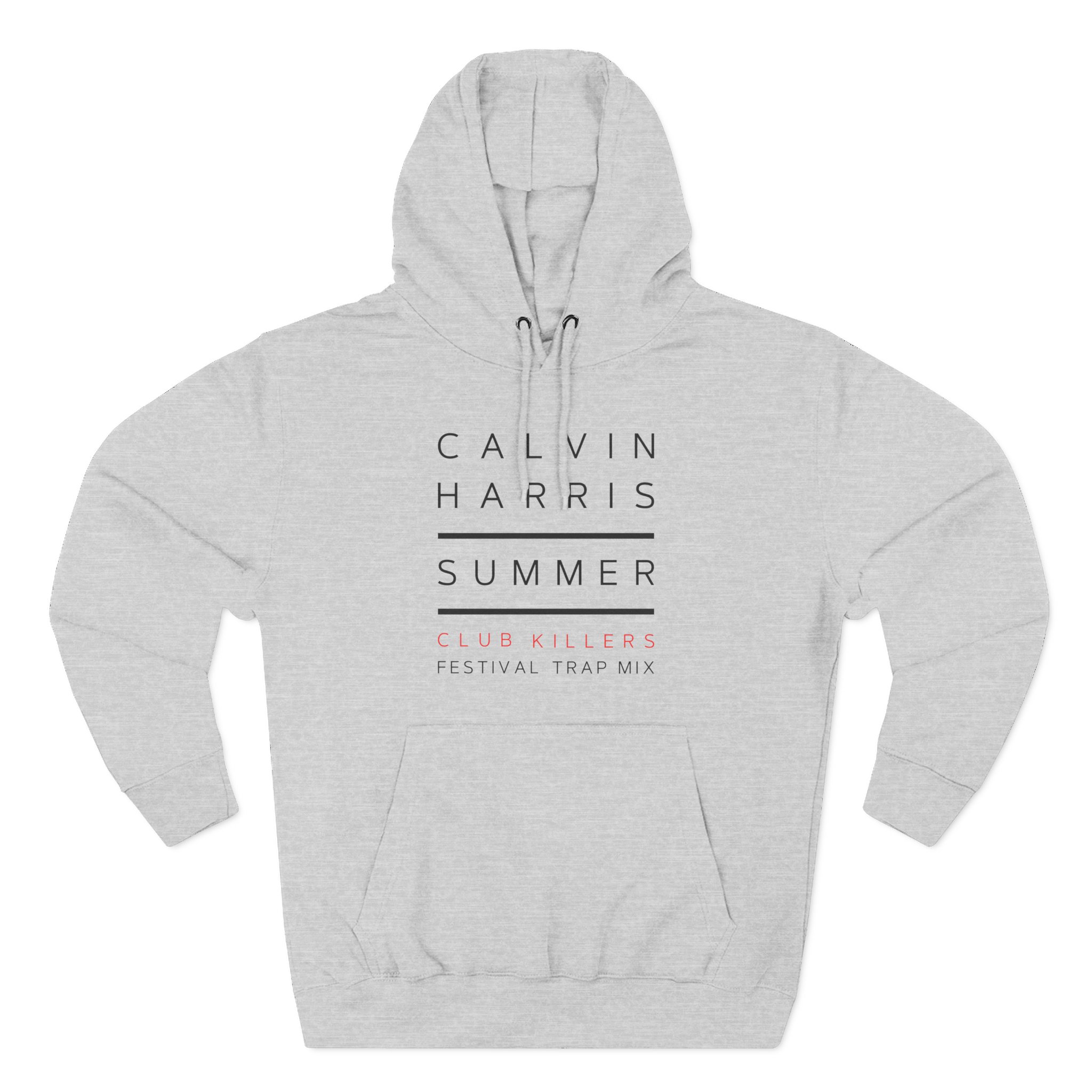 Calvin Harris Summer 4 Album Cover Three-Panel Fleece Hoodie - Image 3