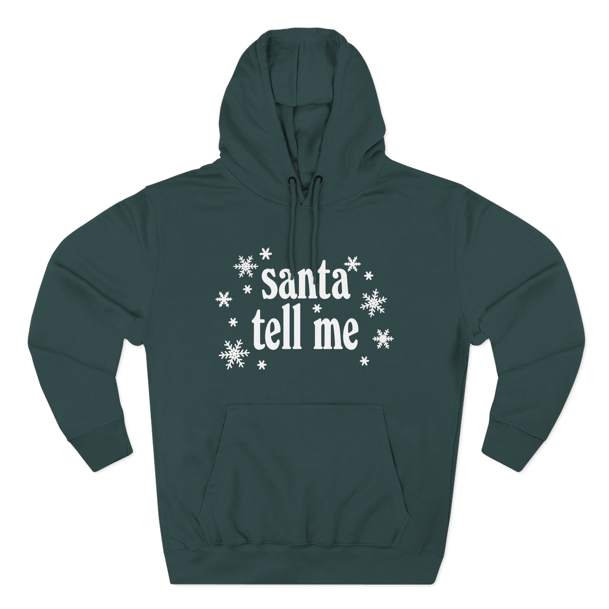 AG Santa Tell Me Three-Panel Fleece Hoodie - Image 5