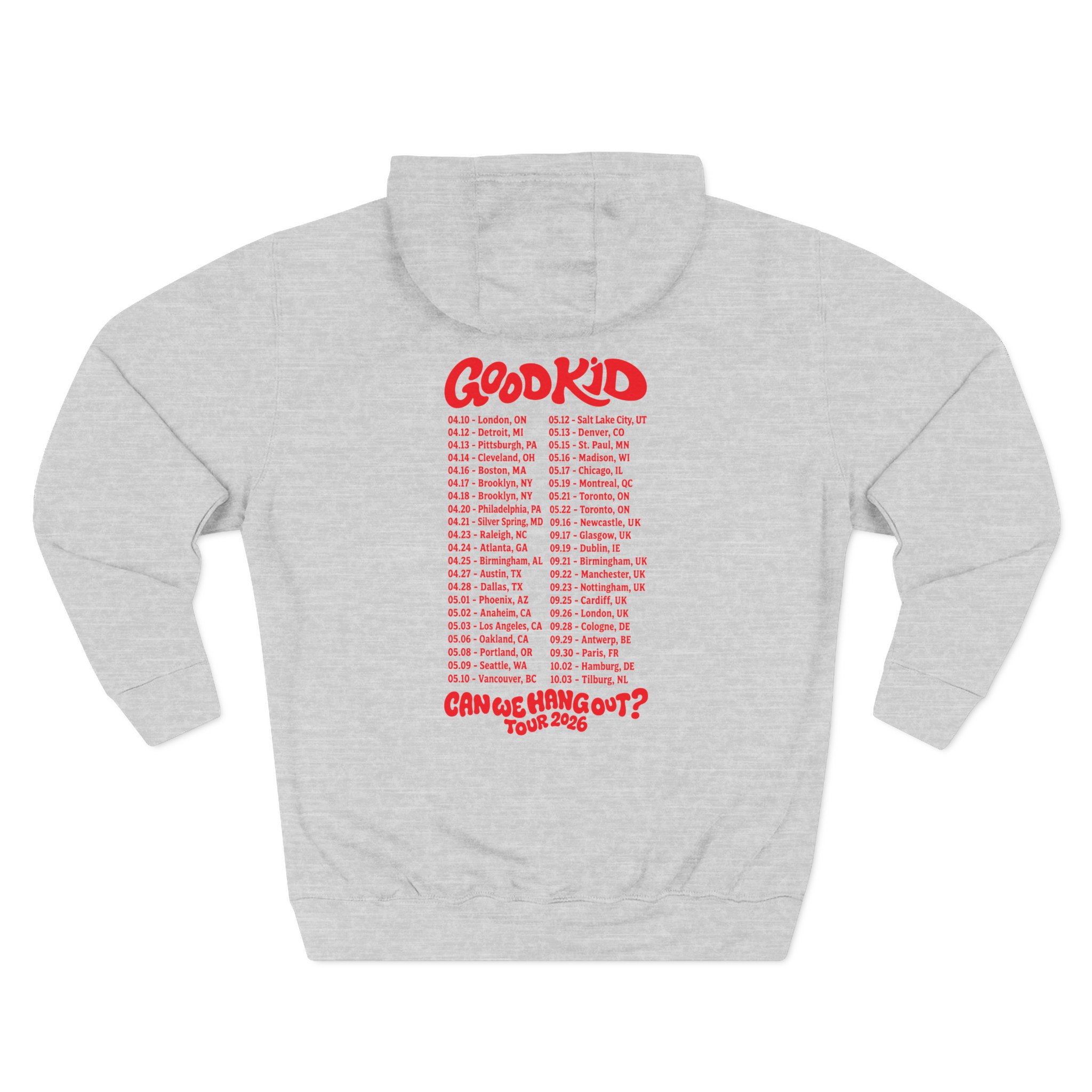 Good Kid Can We Hang Out Three-Panel Fleece Hoodie - Image 4