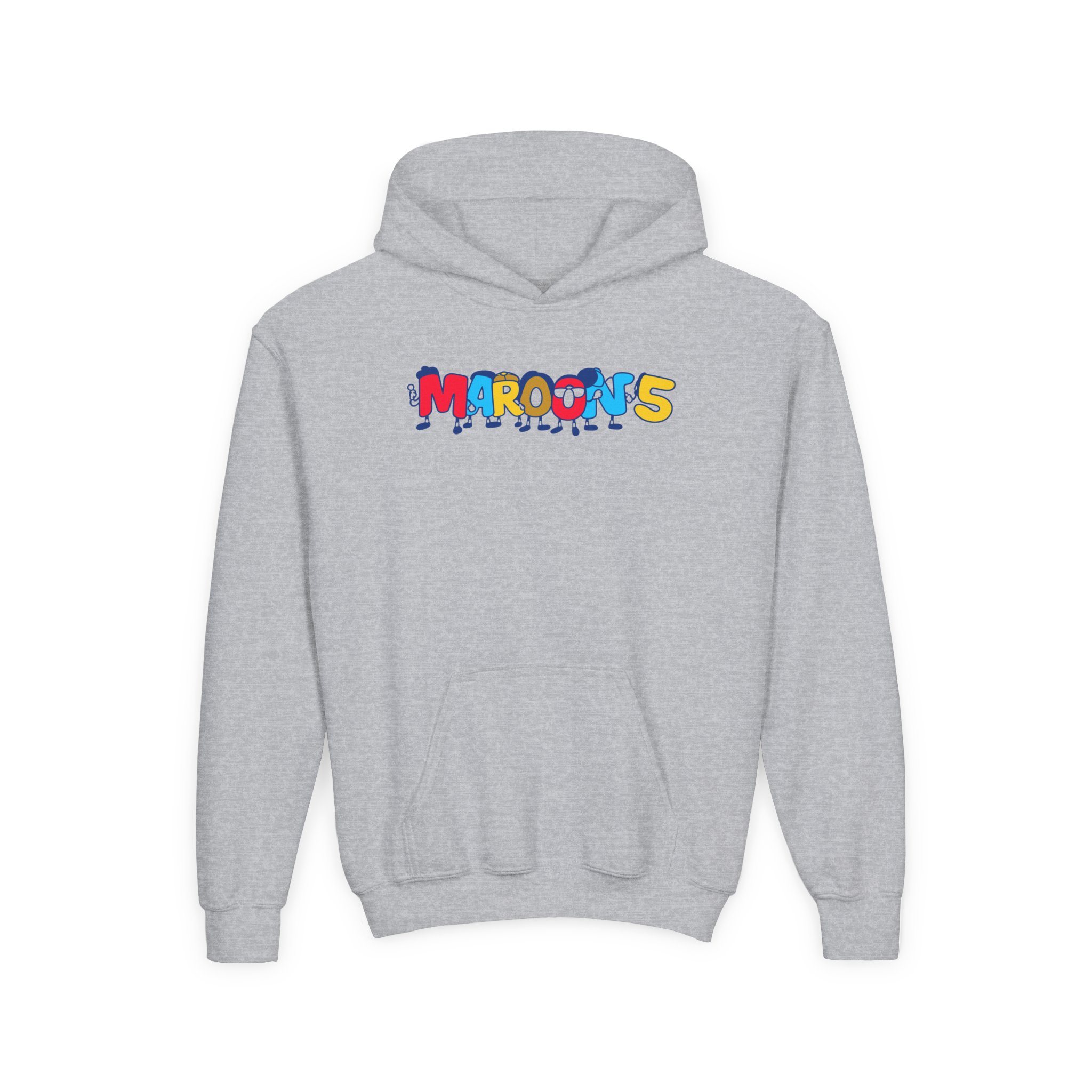 Adam Levine Maroons Youth Heavy Blend Hooded Sweatshirt - Image 3