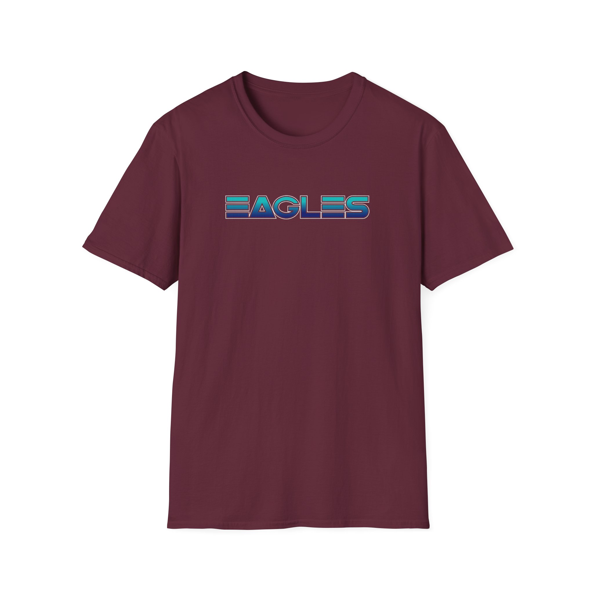 The Eagles One of These Nights Logo Unisex Softstyle T-Shirt - Image 3