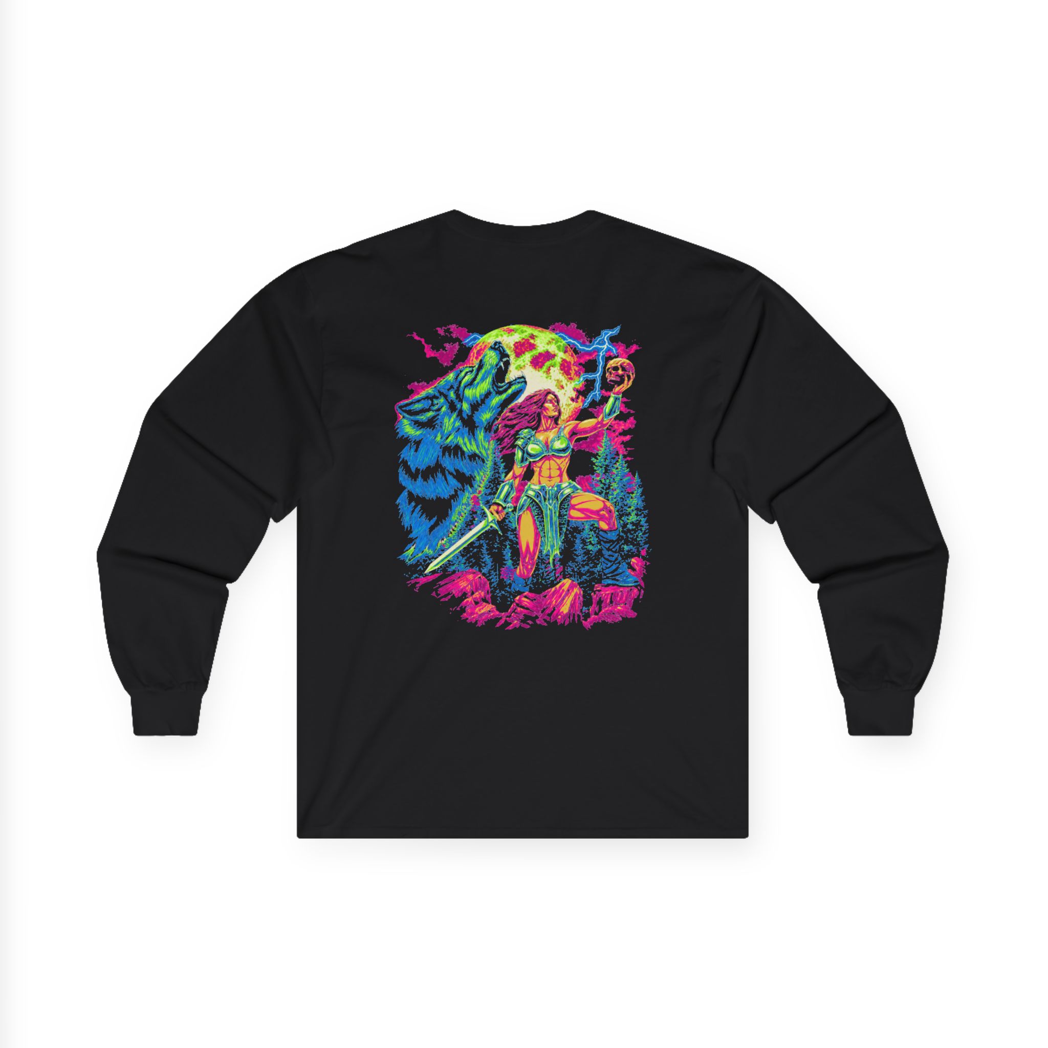 Angelmaker Wolf Spirit (Tour Edition) Unisex Ultra Cotton Long Sleeve Tee - Image 2