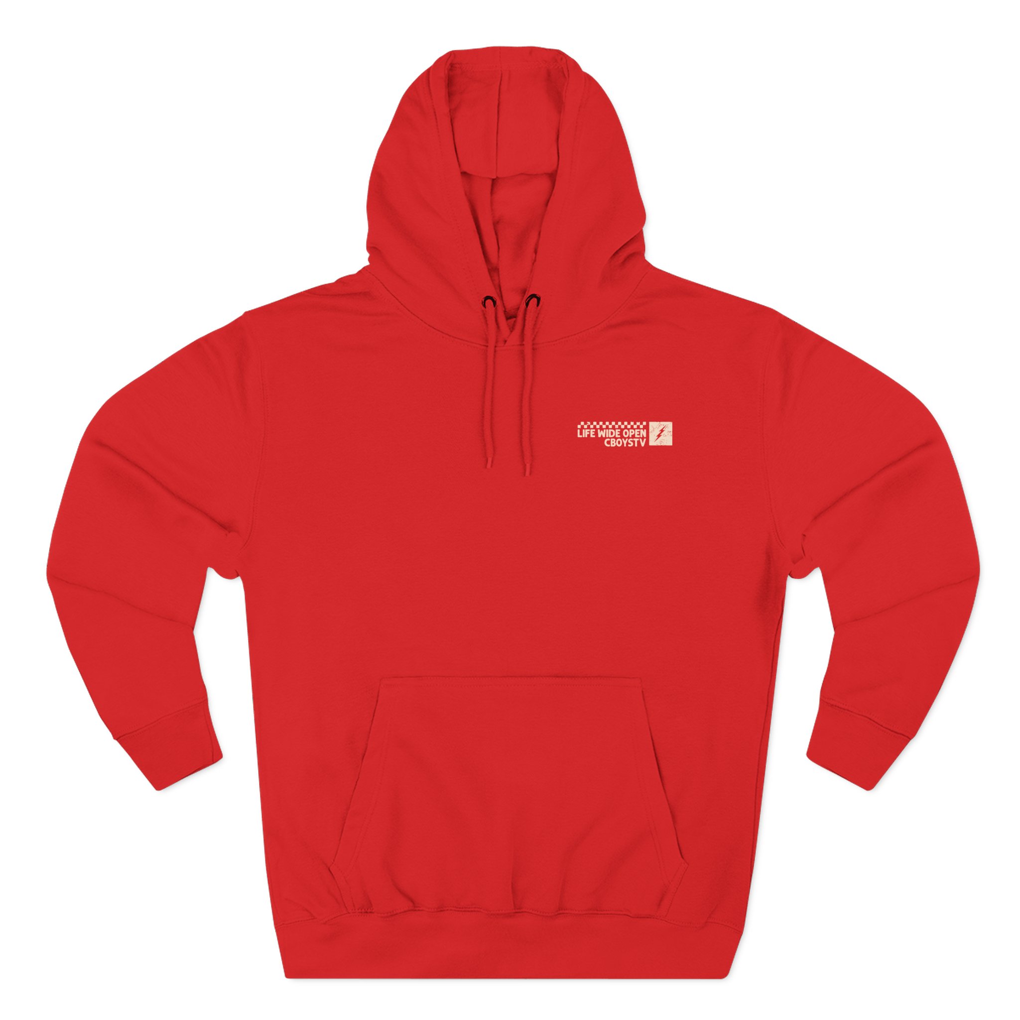 Cboystv Checkered Tournament Three-Panel Fleece Hoodie - Image 13