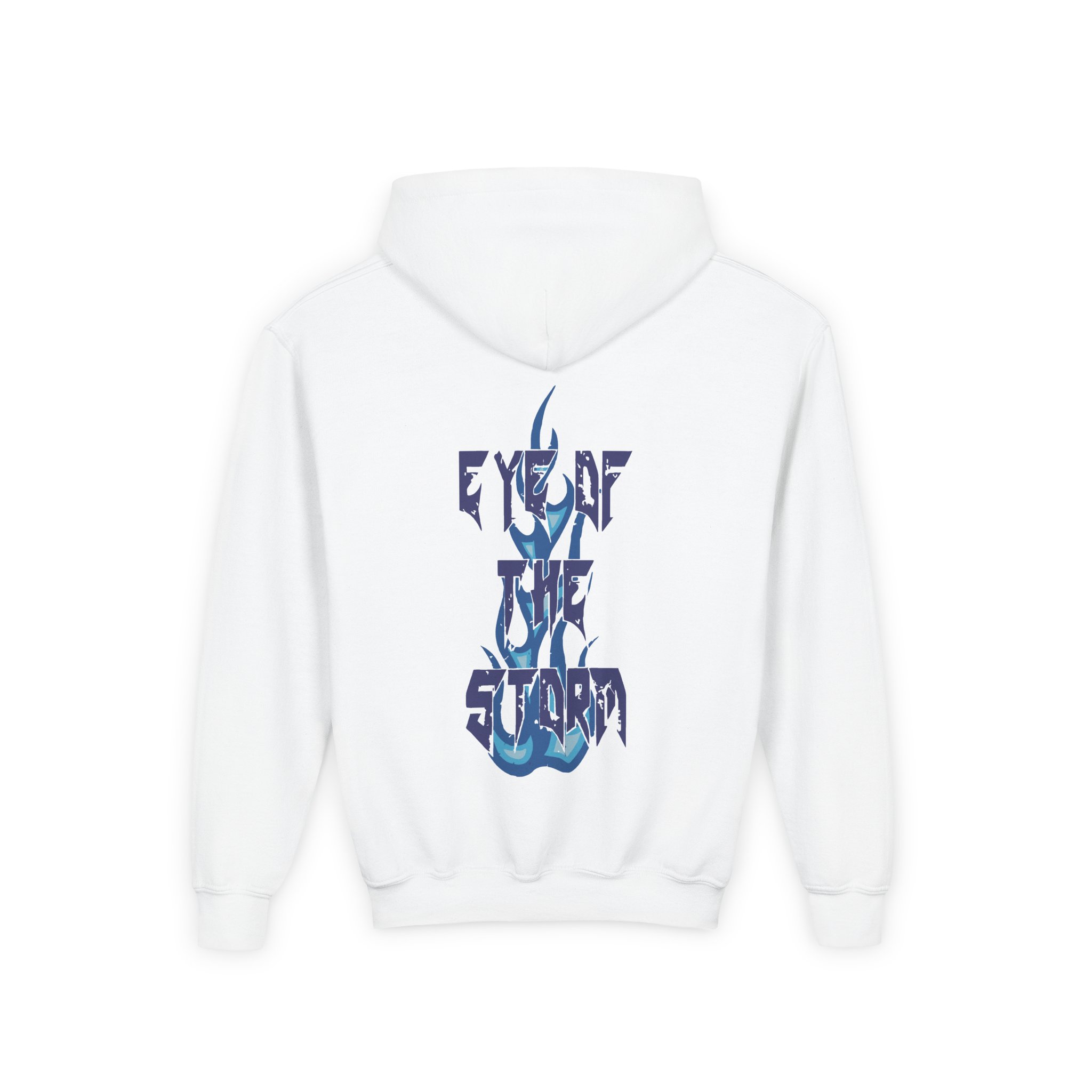 One Ok Rock Eye of the Storm Youth Heavy Blend Hooded Sweatshirt - Image 4
