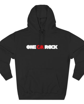 One Ok Rock Sun Logo Three-Panel Fleece Hoodie