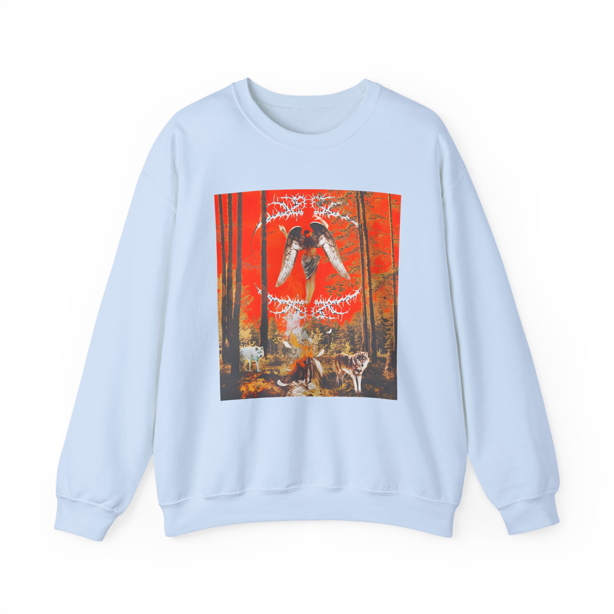 Knocked Loose Upon Loss Wolves Unisex Heavy Blend™ Crewneck Sweatshirt - Image 7