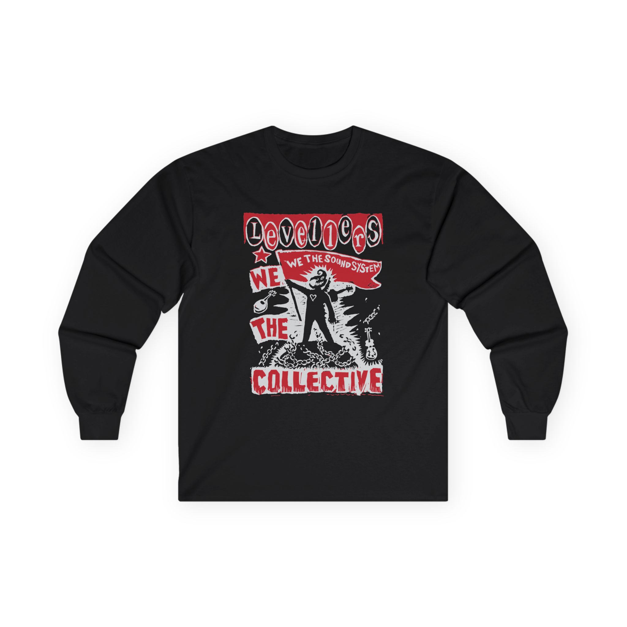 Levellers 2025 March We the Collective Tour Unisex Ultra Cotton Long Sleeve Tee
