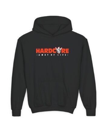 Thunderdome Hardcore Away of Life Youth Heavy Blend Hooded Sweatshirt
