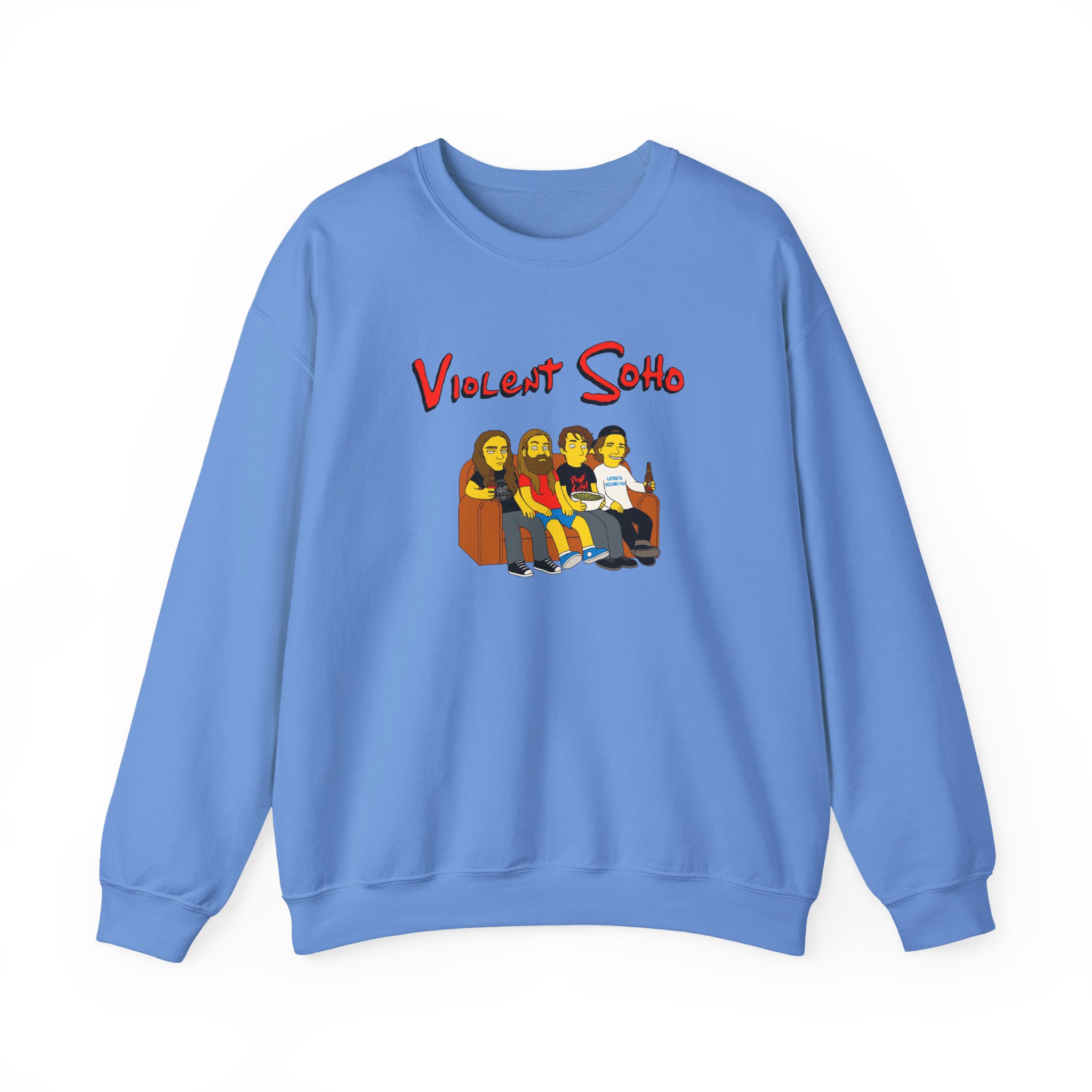 Violent Soho Springfield 4122 Unisex Heavy Blend™ Crewneck Sweatshirt - Image 15