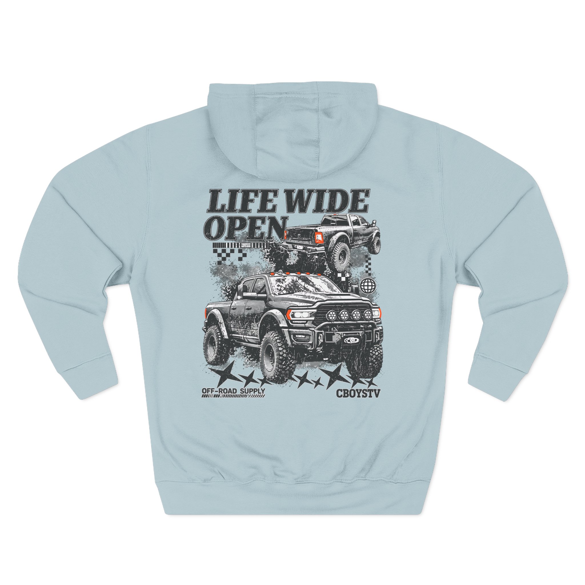 Cboystv Prospector Whiteout Three-Panel Fleece Hoodie - Image 12