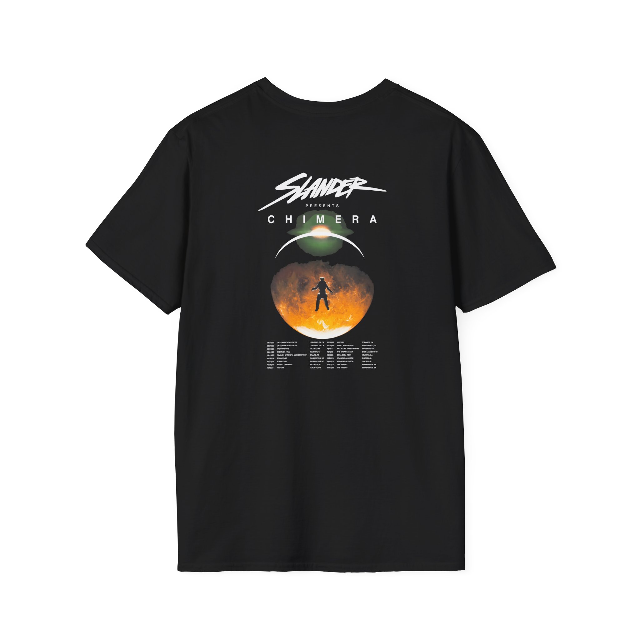 Slander Gud Vibrations Graffiti Unisex Softstyle T-Shirt - Image 2