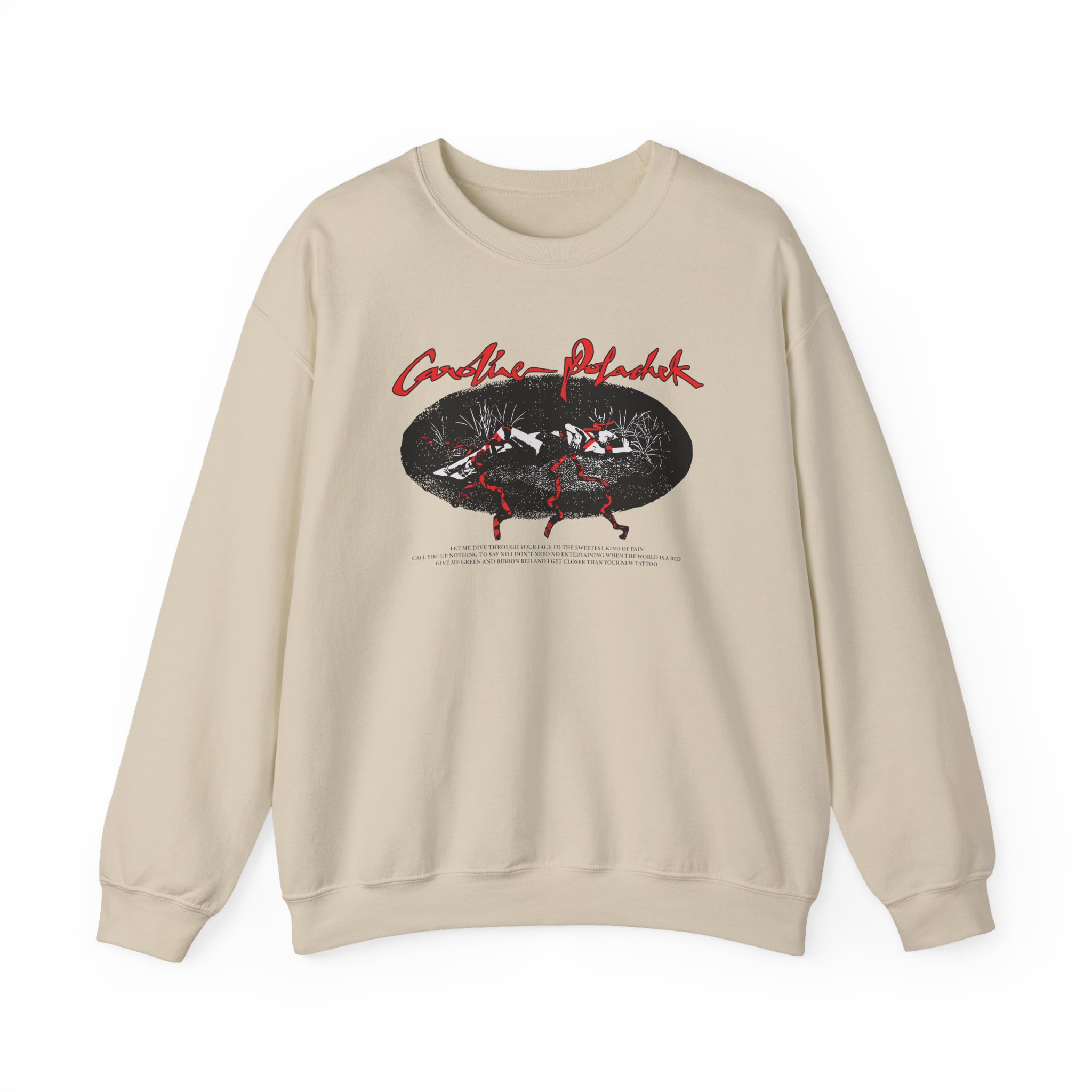Caroline Polachek Blood & Butter Unisex Heavy Blend™ Crewneck Sweatshirt - Image 5