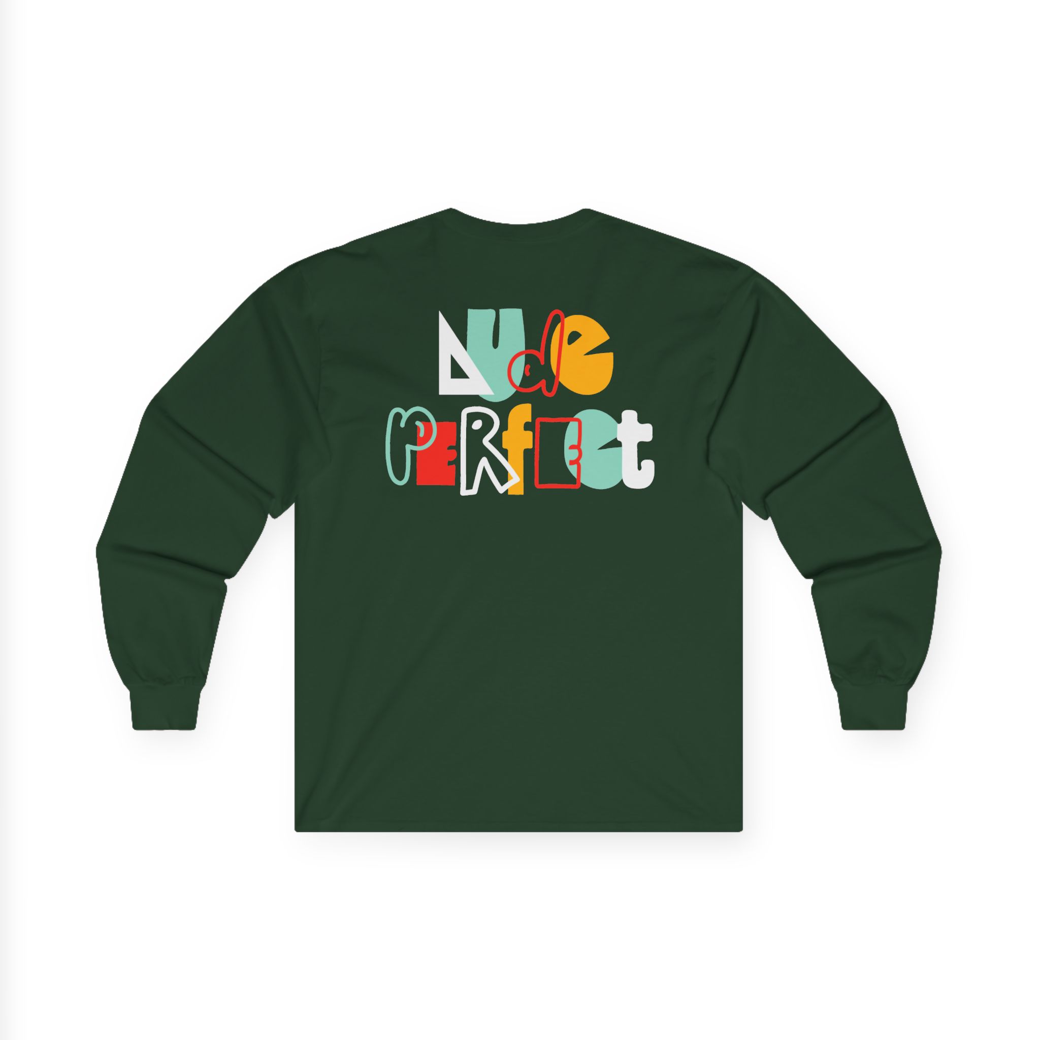 Dude Perfect Shape Unisex Ultra Cotton Long Sleeve Tee - Image 8