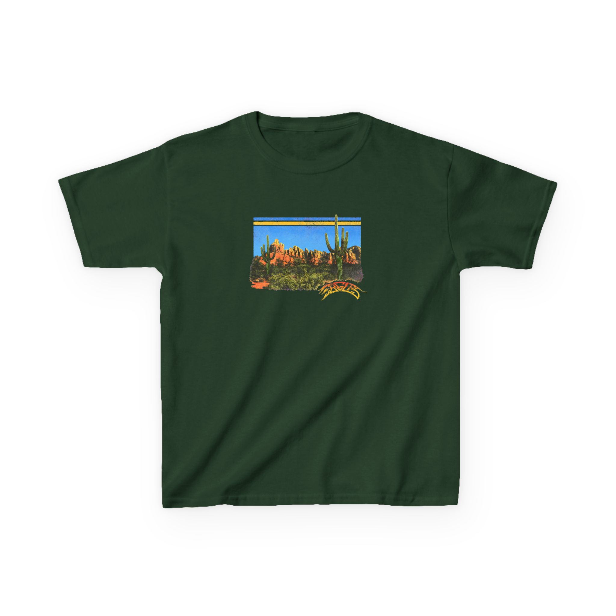 Kids The Eagles Peaceful Easy Feeling Desert Heavy Cotton™ Tee - Image 7