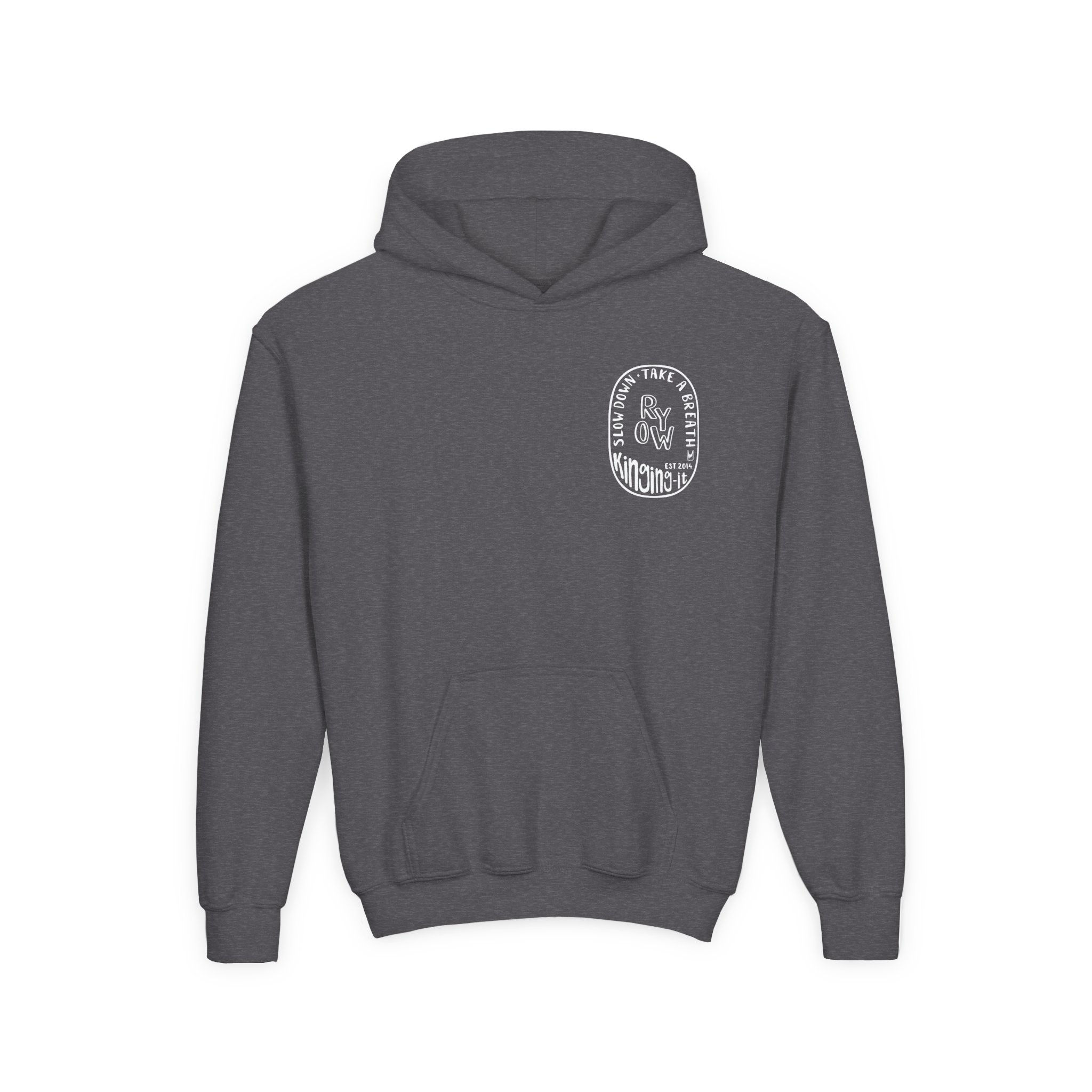 Kinging It Youth Heavy Blend Hooded Sweatshirt - Image 7