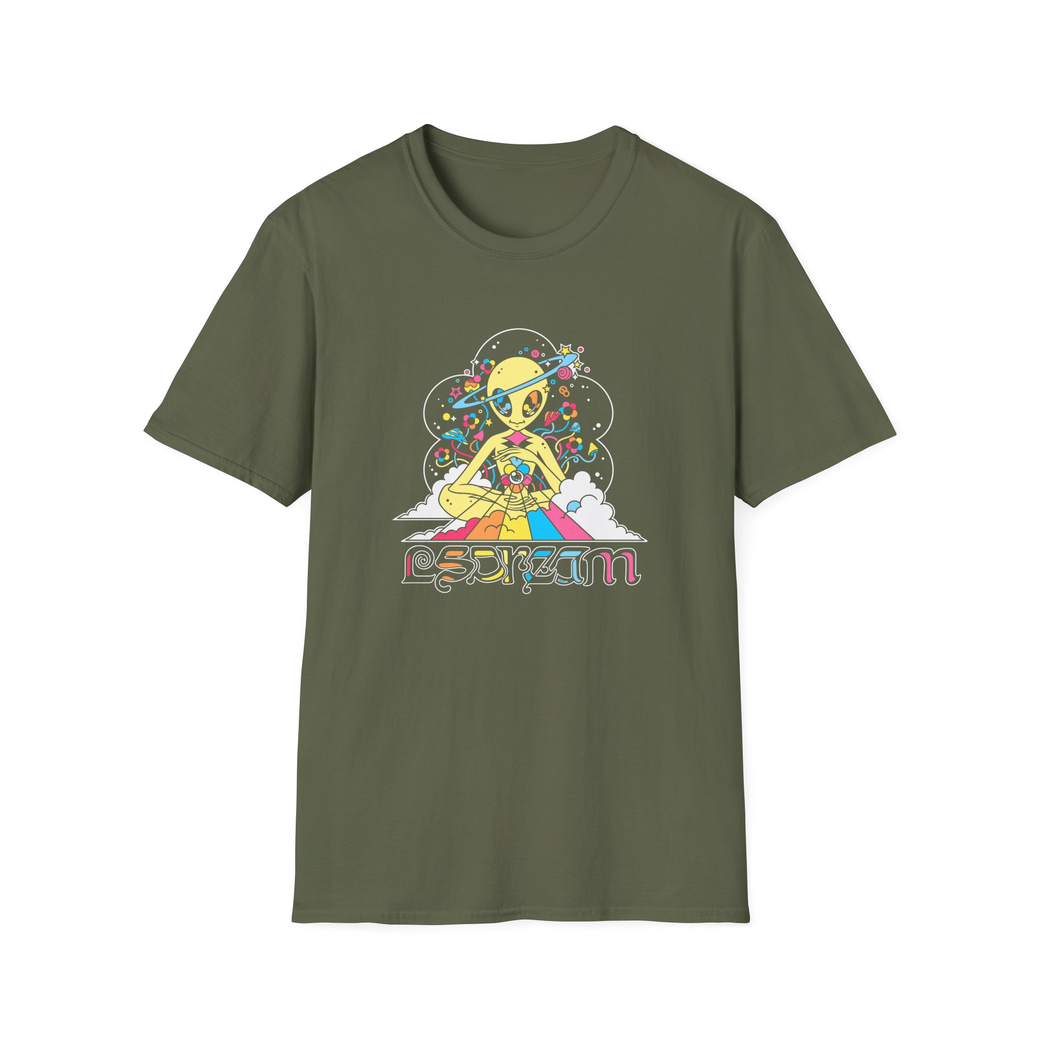 Lsdream Cosmic Love Unisex Softstyle T-Shirt - Image 7