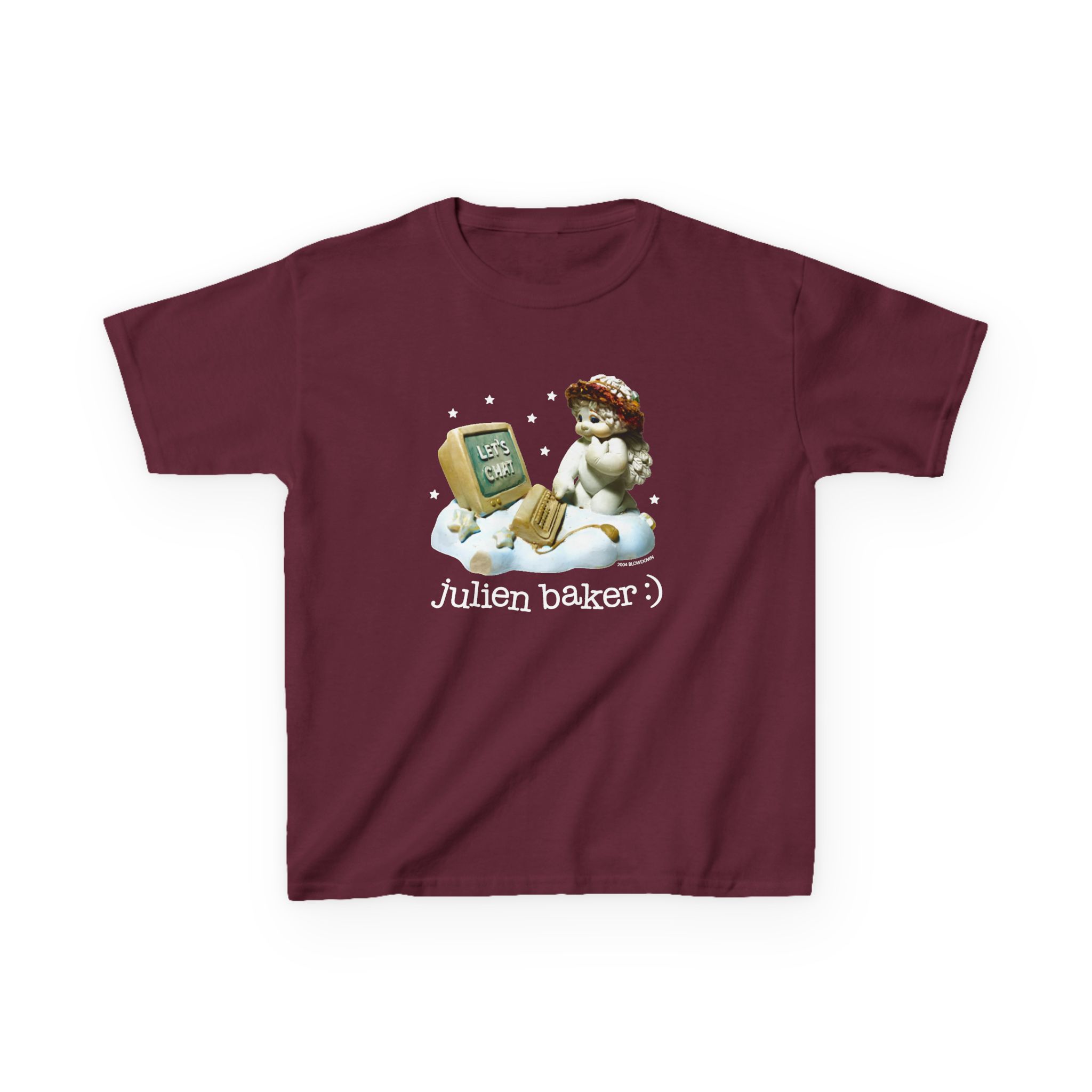 Julien Baker Online Angel Kids Heavy Cotton™ Tee - Image 3