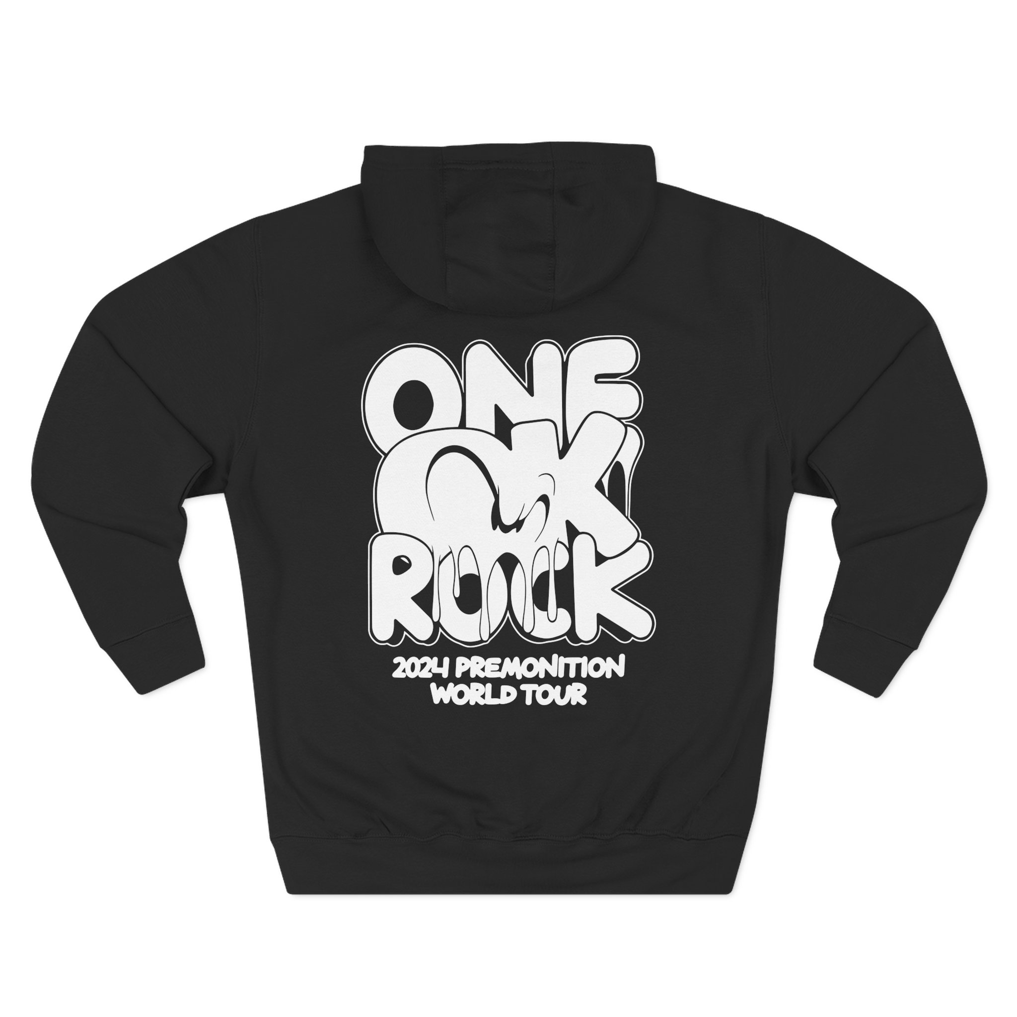One Ok Rock Premonition World Tour Three-Panel Fleece Hoodie - Image 2