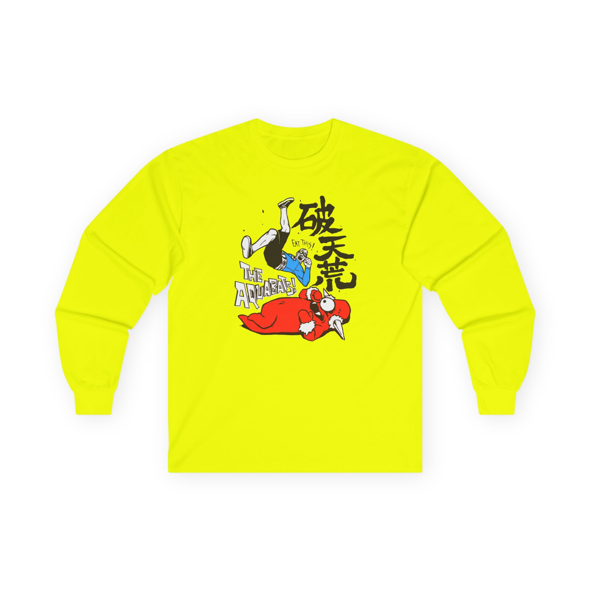 The Aquabats Elbow Drop! Archive Unisex Ultra Cotton Long Sleeve Tee - Image 3