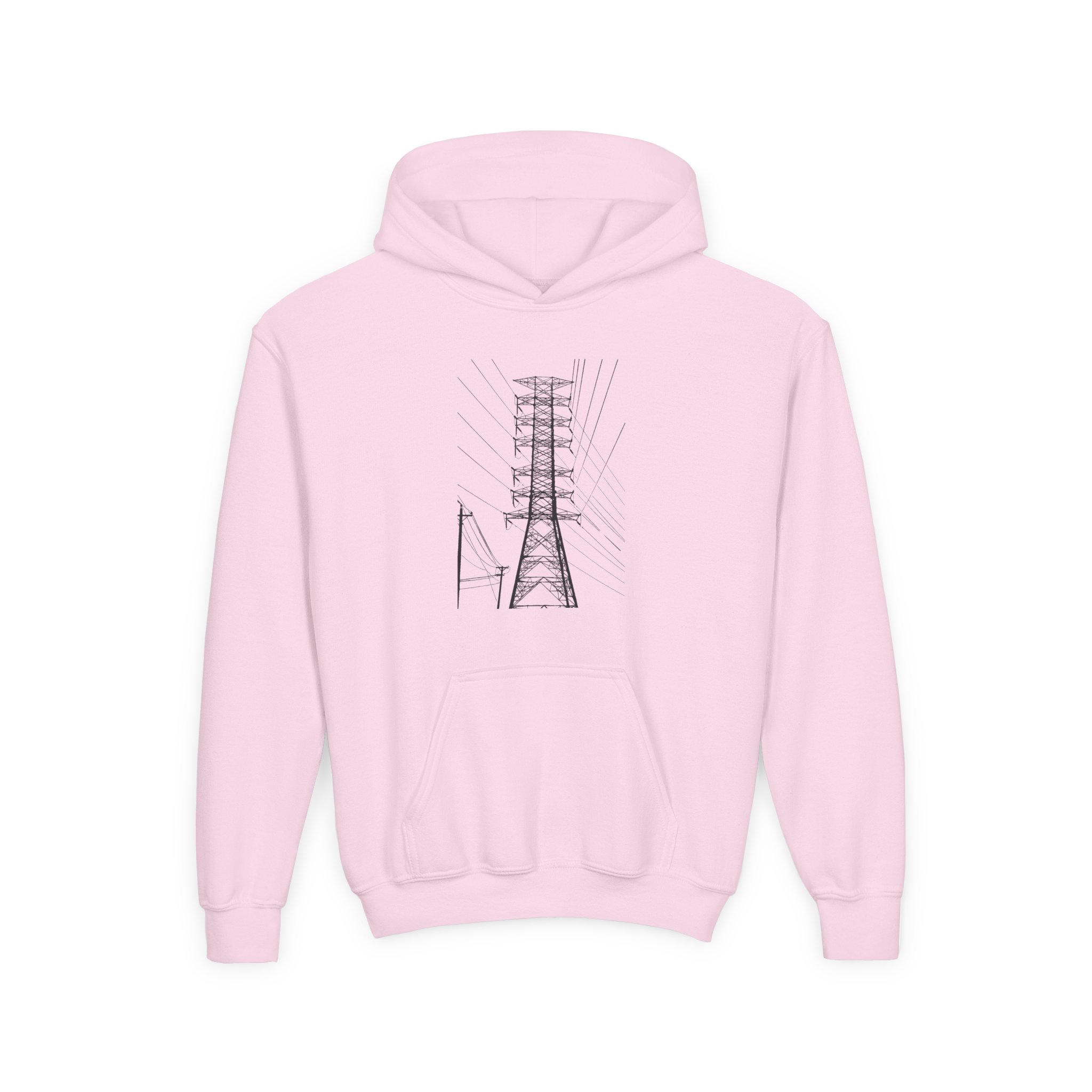 Youth Ethel Cain Pylon Heavy Blend Hooded Sweatshirt - Image 11