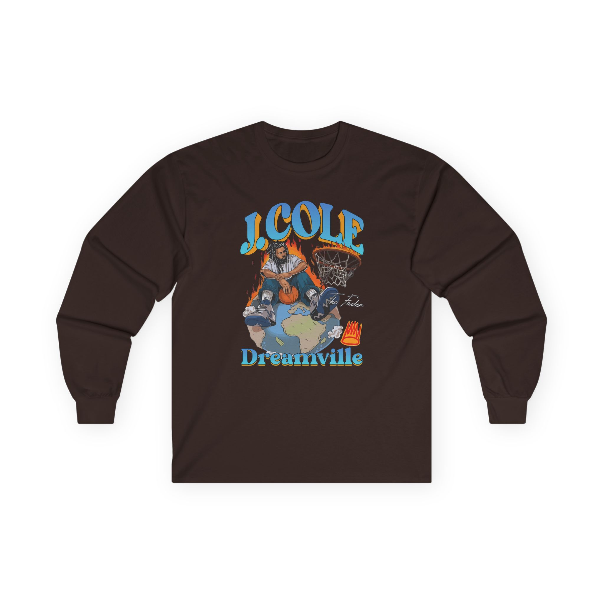 J Cole "Dreamville World" Unisex Ultra Cotton Long Sleeve Tee - Image 7