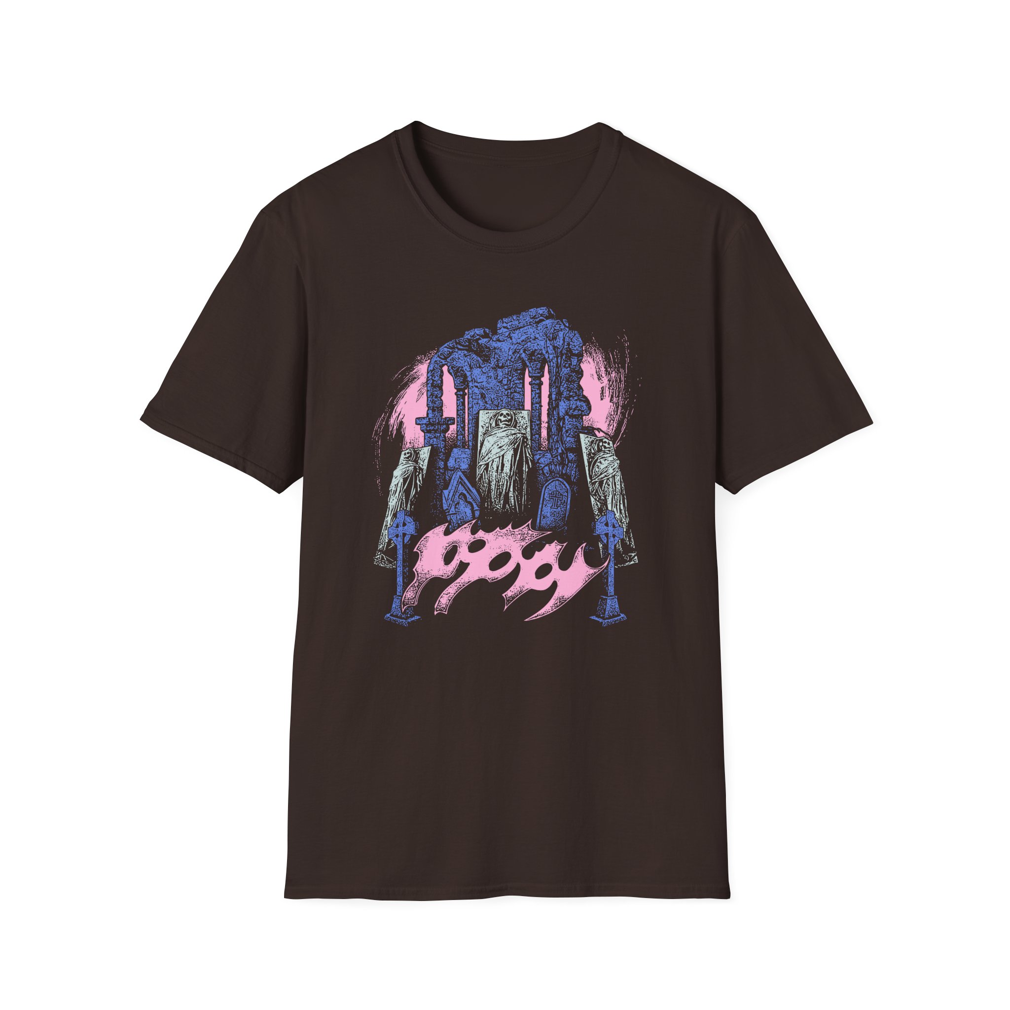 Poppy Dig Unisex Softstyle T-Shirt - Image 3