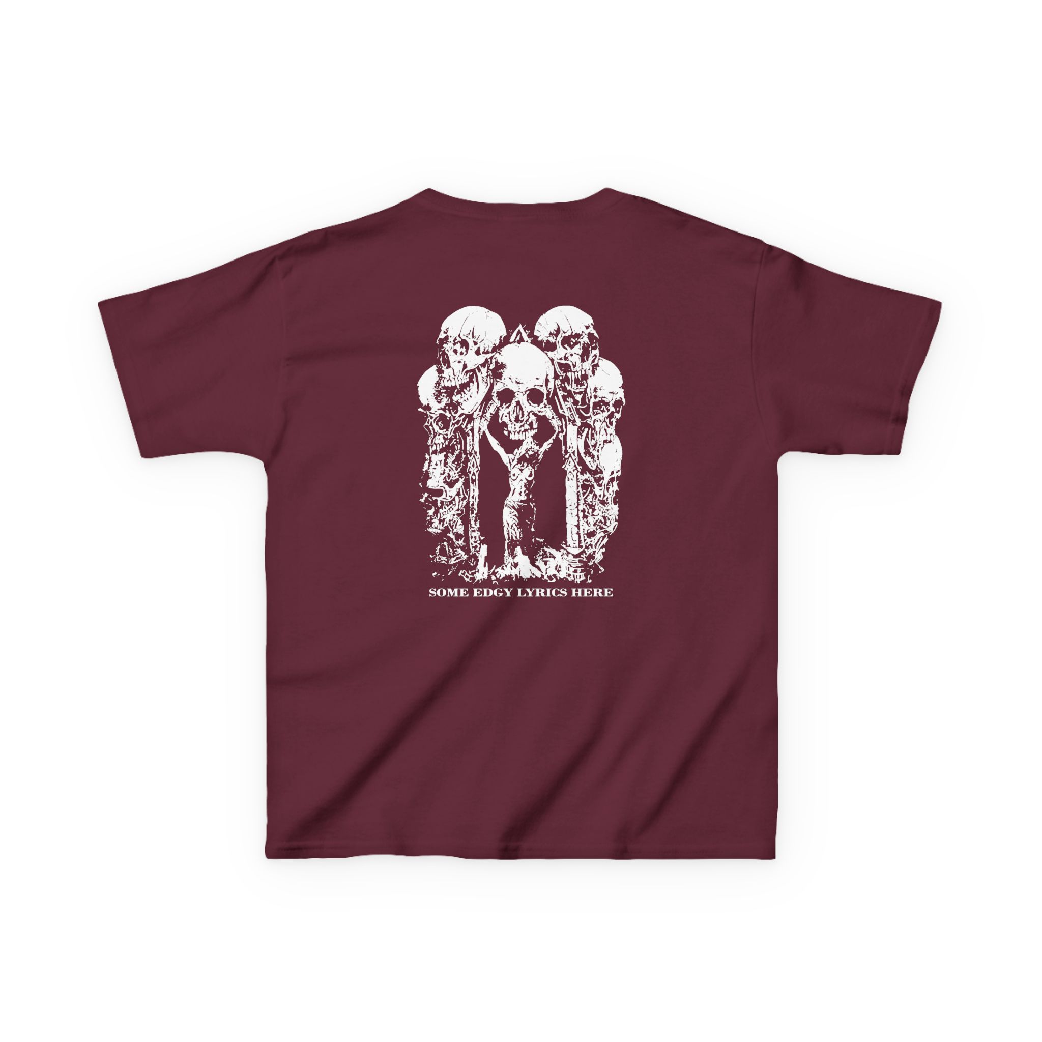 Paleface Swiss Edgy Halloween Kids Heavy Cotton™ Tee - Image 4