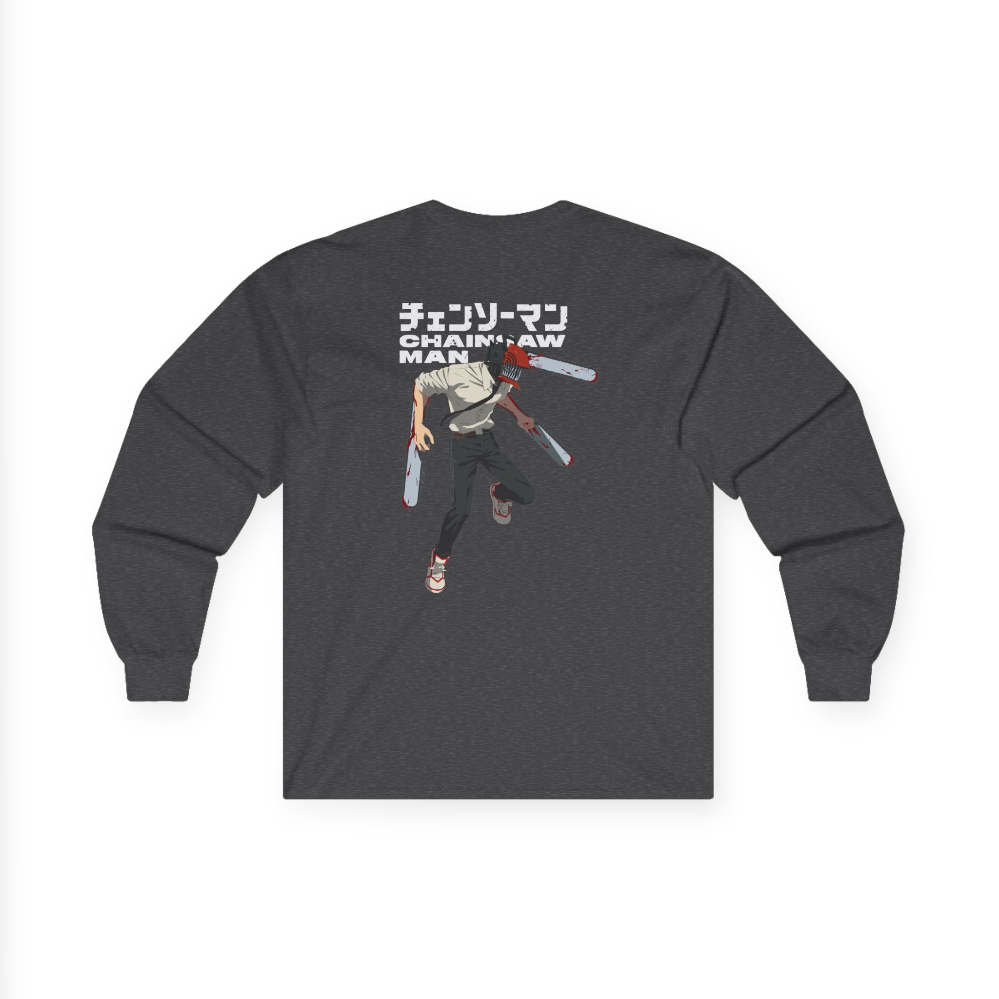 Chainsaw Man X Dim Mak Public Safety Unisex Ultra Cotton Long Sleeve Tee - Image 10