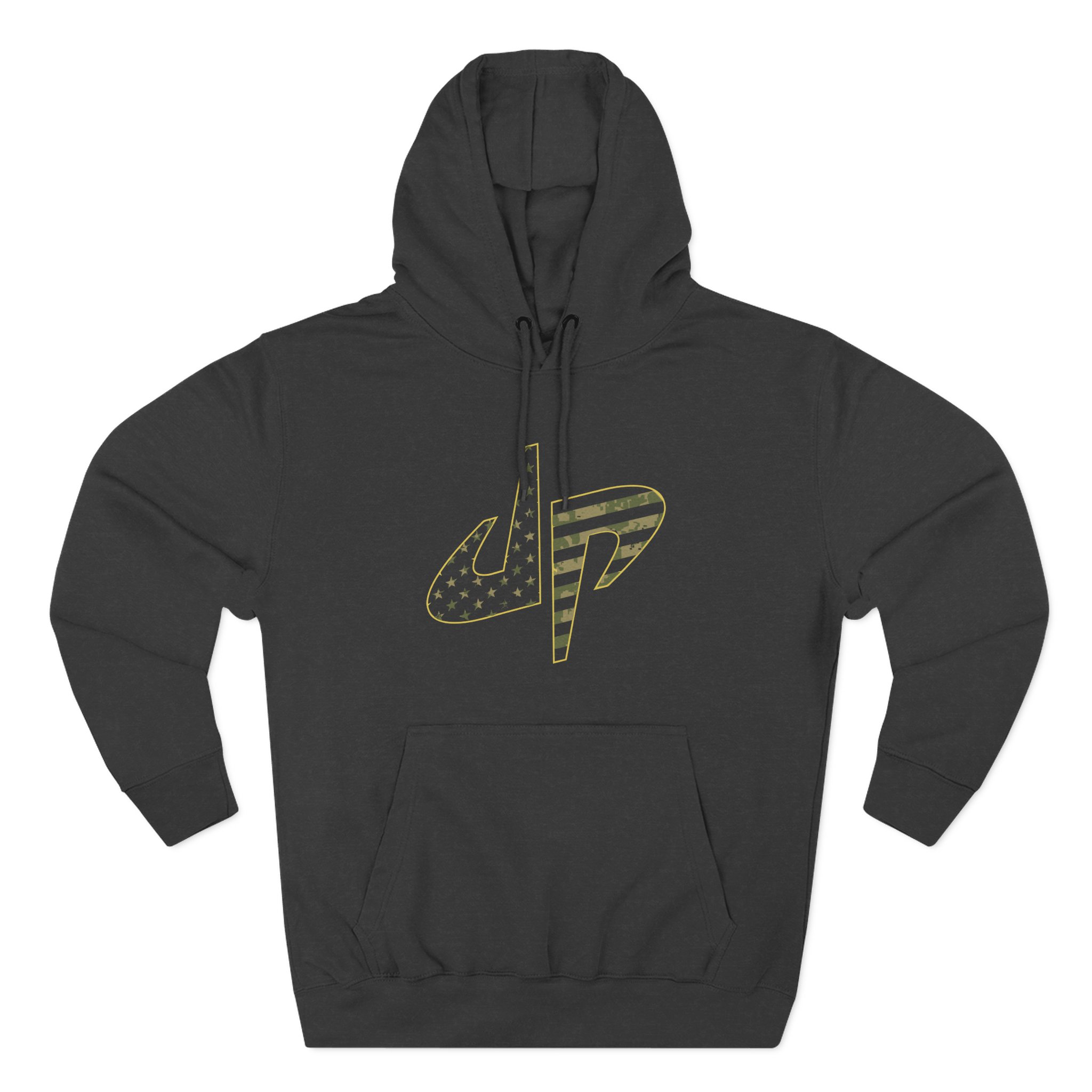 Dude Perfect Salute To Service Three-Panel Fleece Hoodie - Image 3
