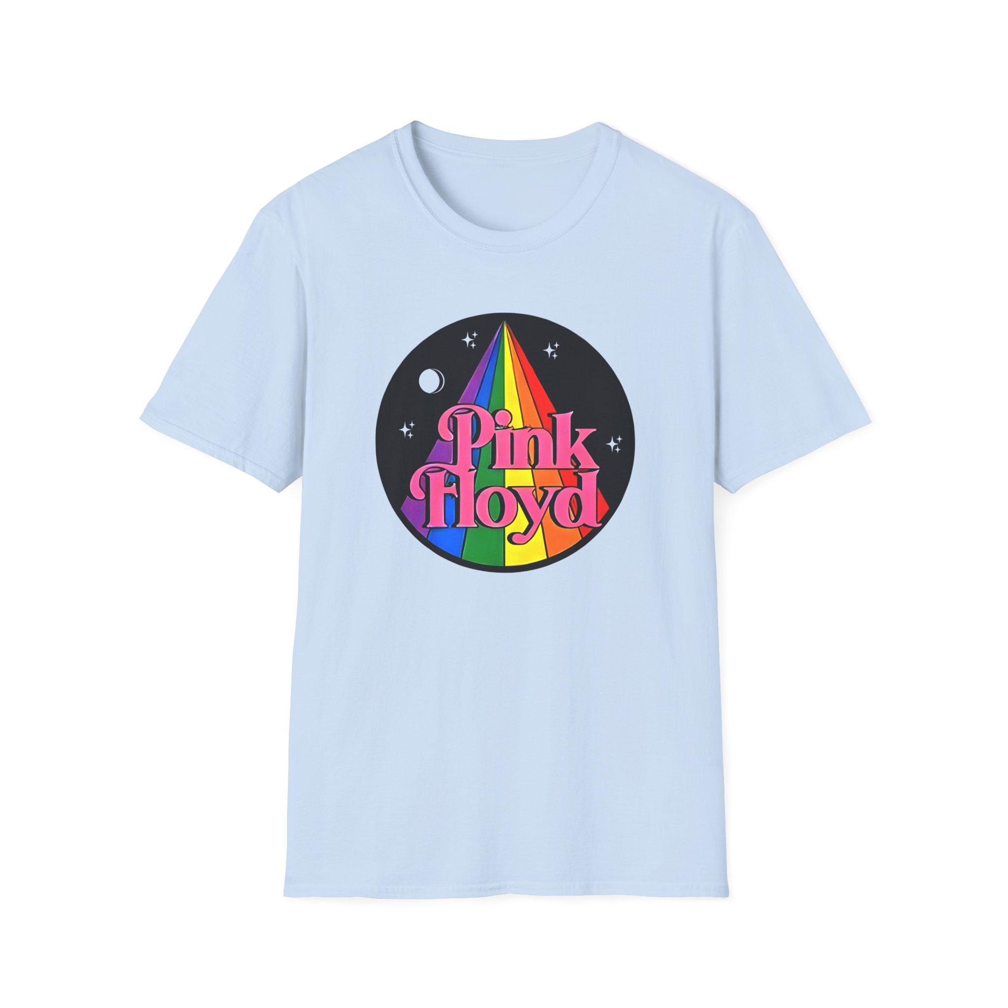 Pink Floyd Rainbow Unisex Softstyle T-shirt - Image 19