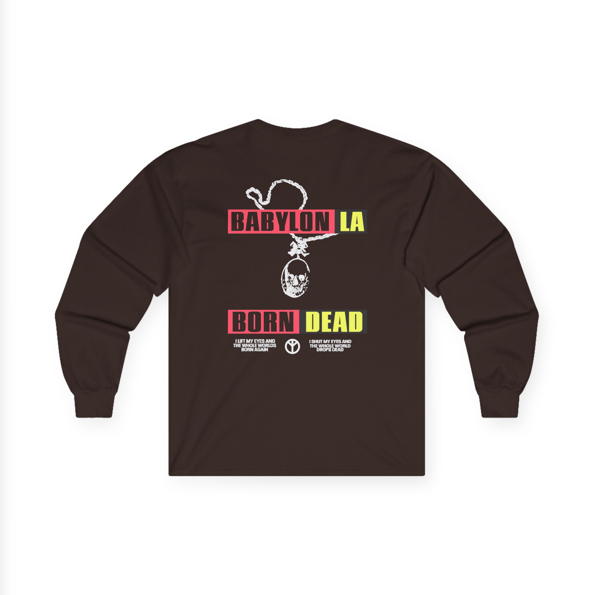 Babylon Born Dead Unisex Ultra Cotton Long Sleeve Tee - Image 4